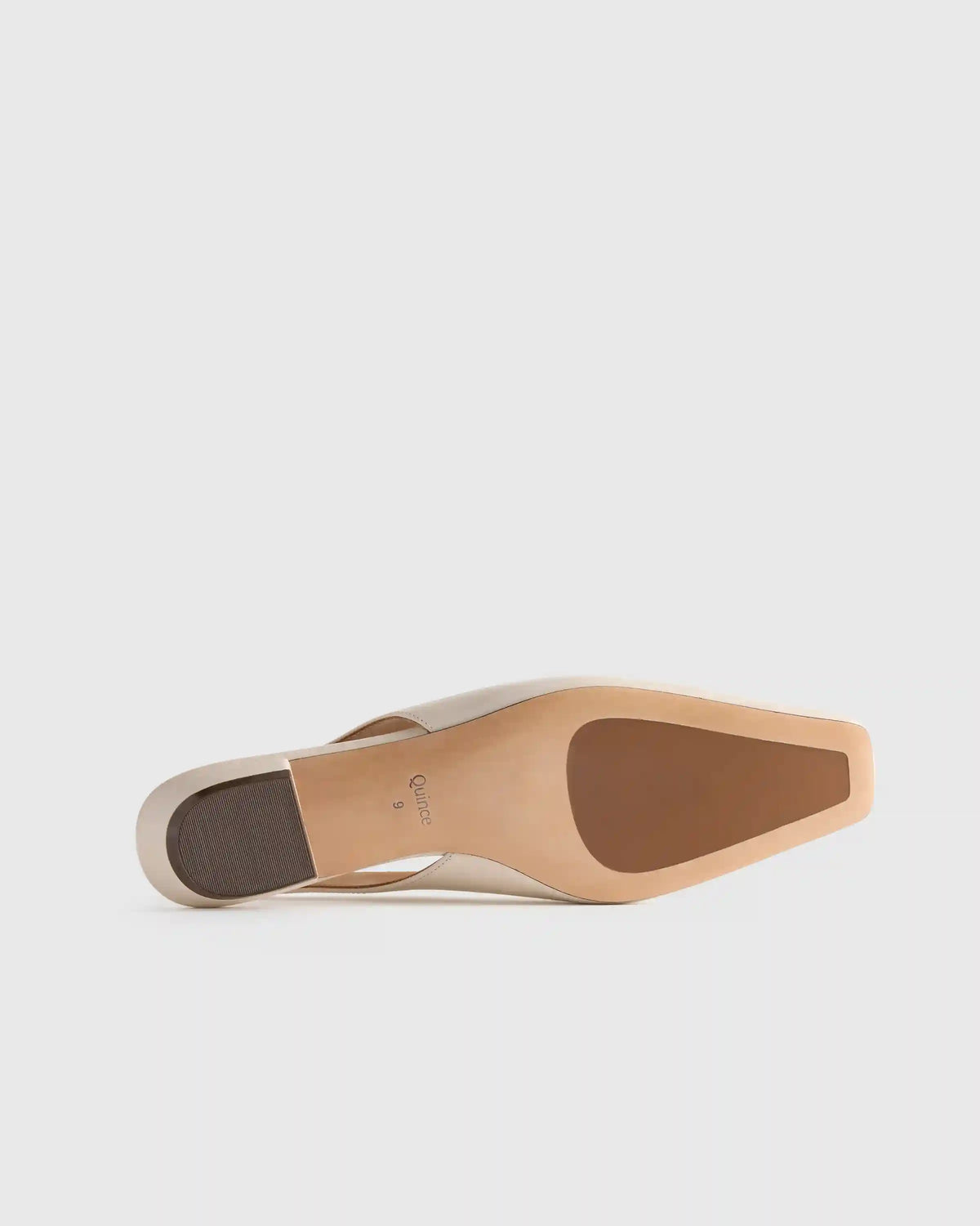 Italian Leather Slingback Flat