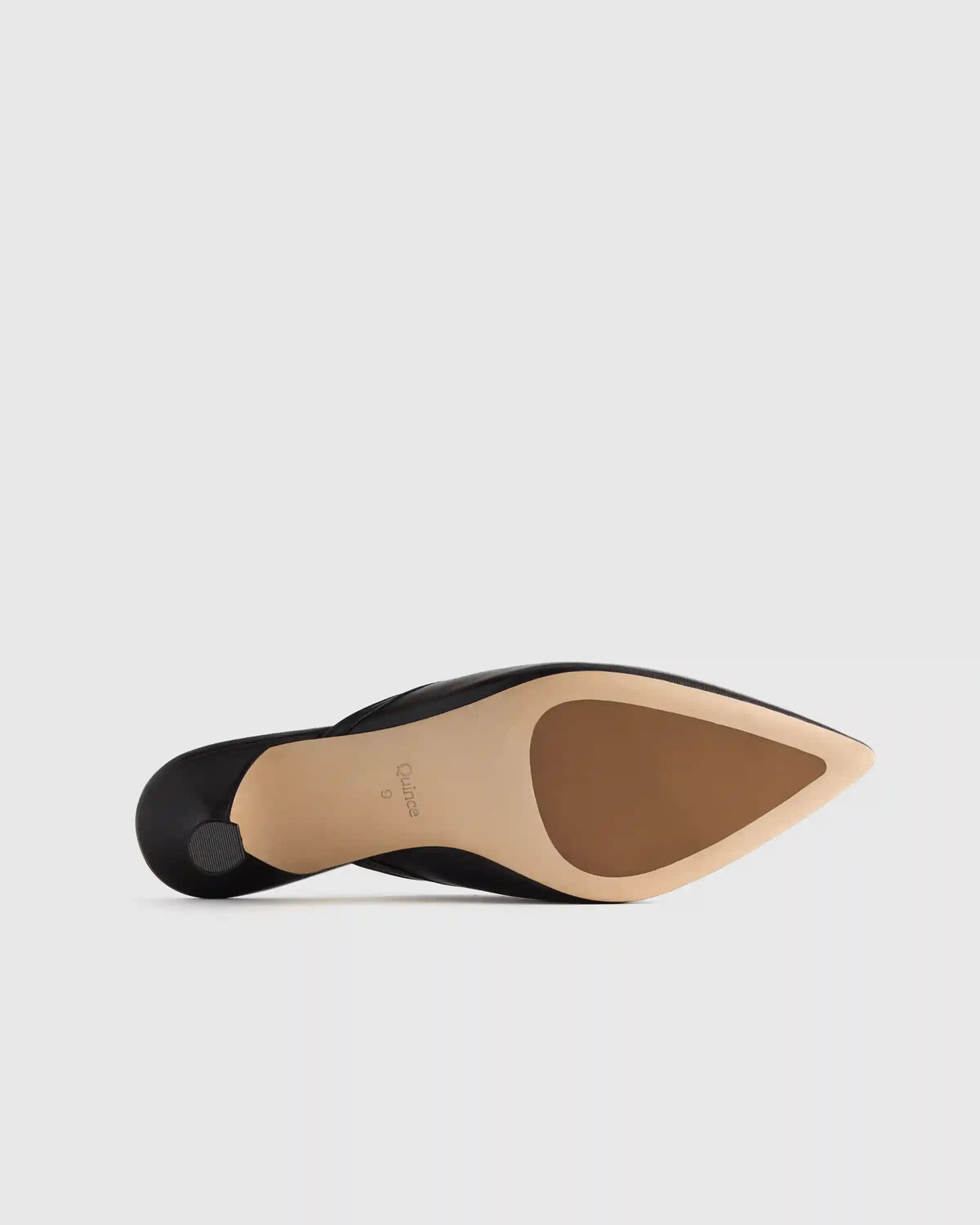 Italian Leather 55mm Kitten Heel Mule