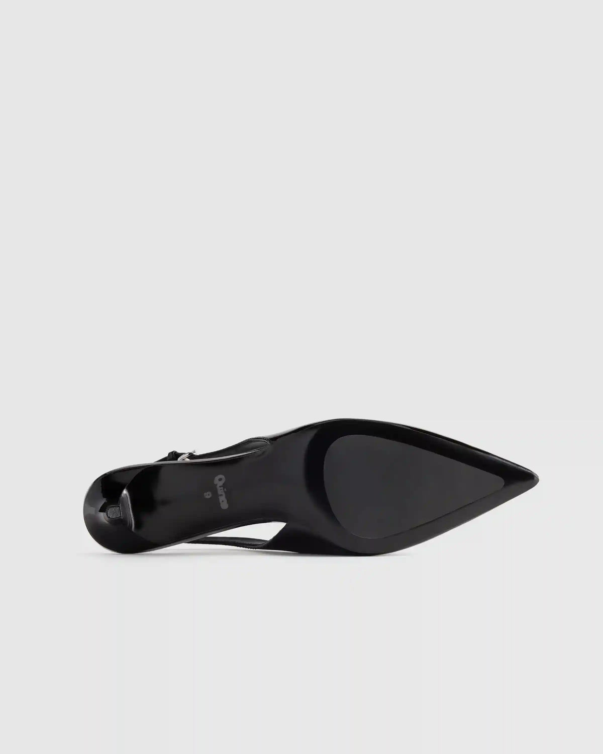 Italian Leather 55mm Slingback Pump
