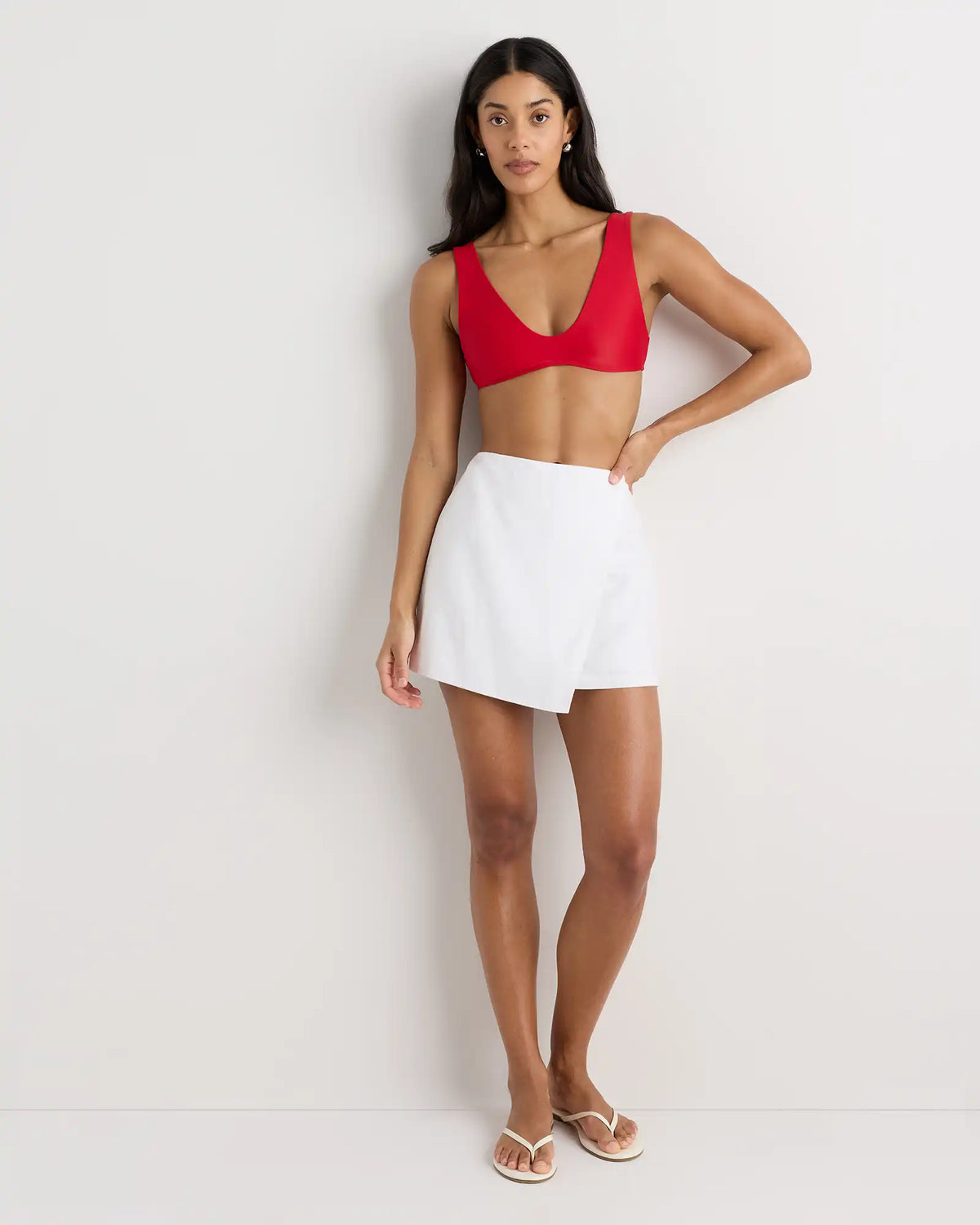 Italian Plunge Bikini Top