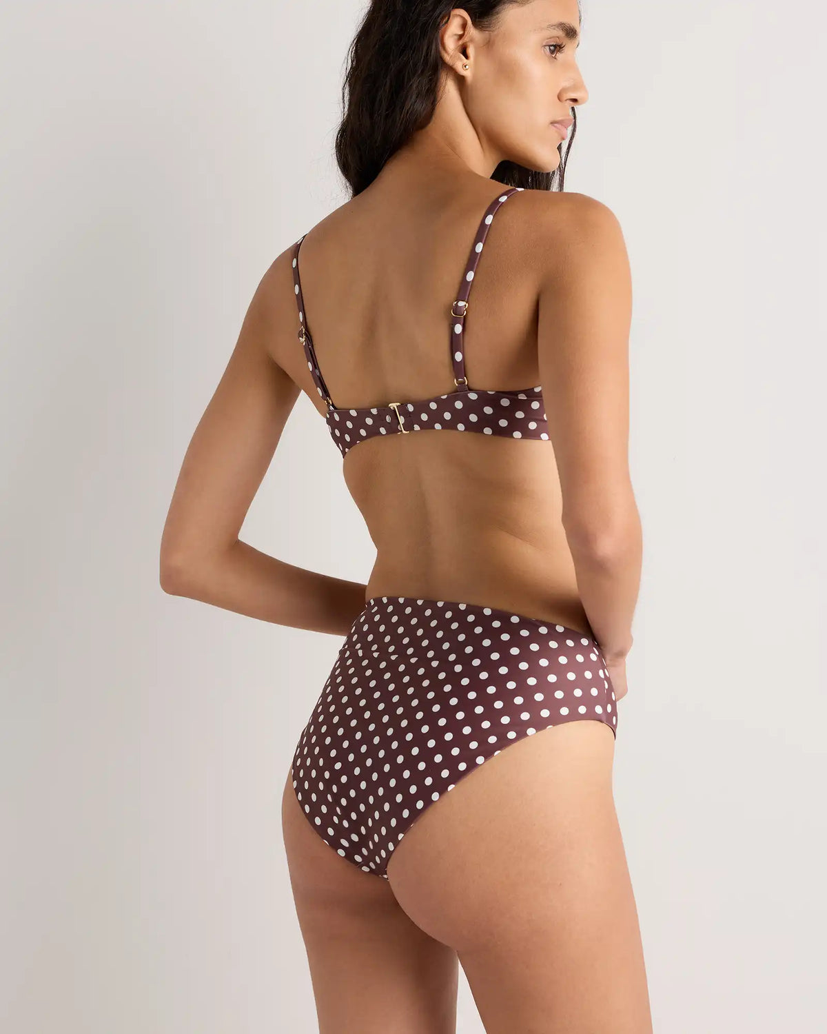Italian High-Rise High-Leg Bikini Bottom