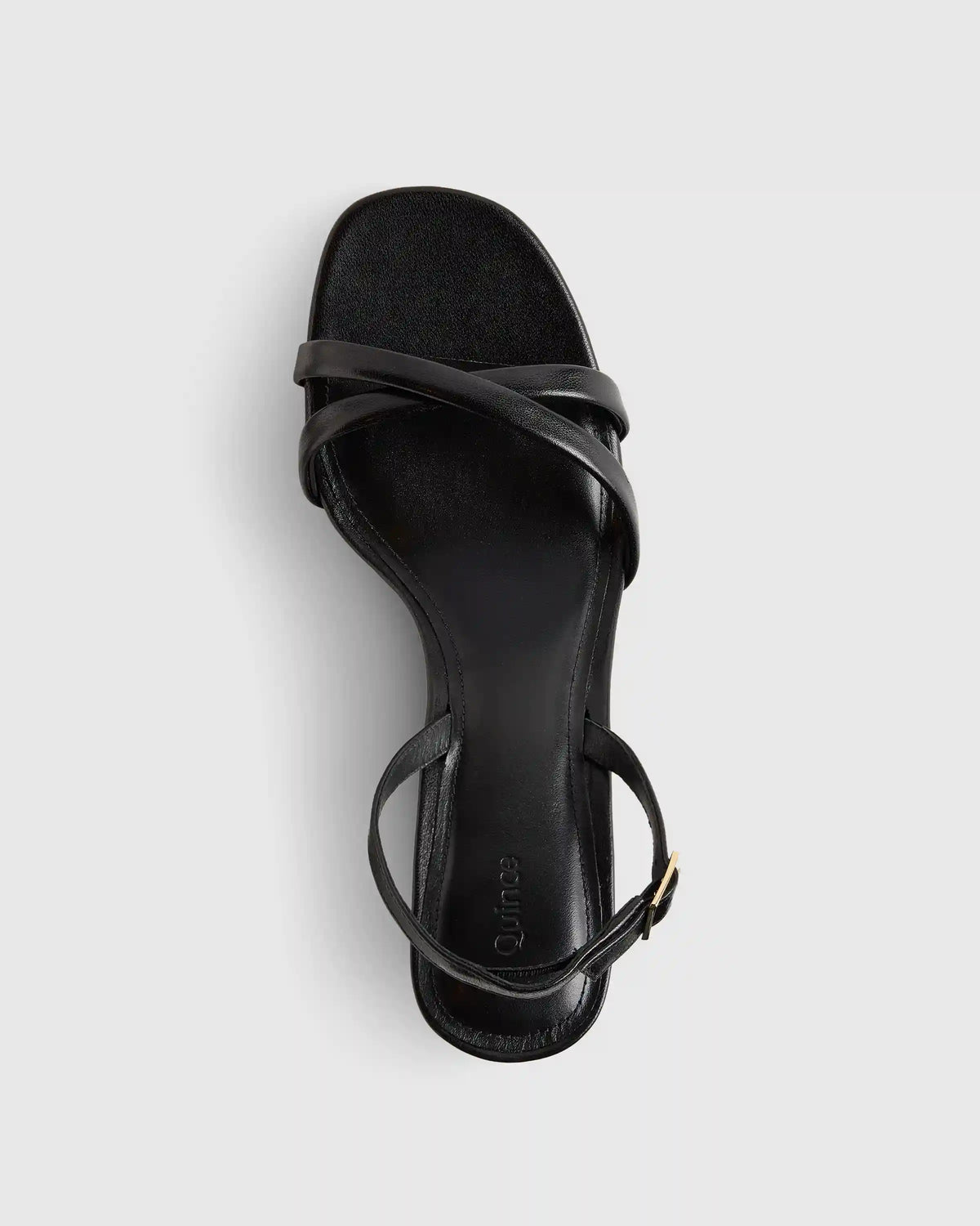 Italian Leather 75mm Slingback Heeled Sandal