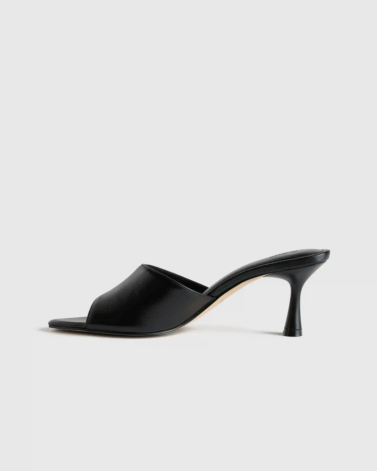 Italian Leather 65mm Stiletto Mule