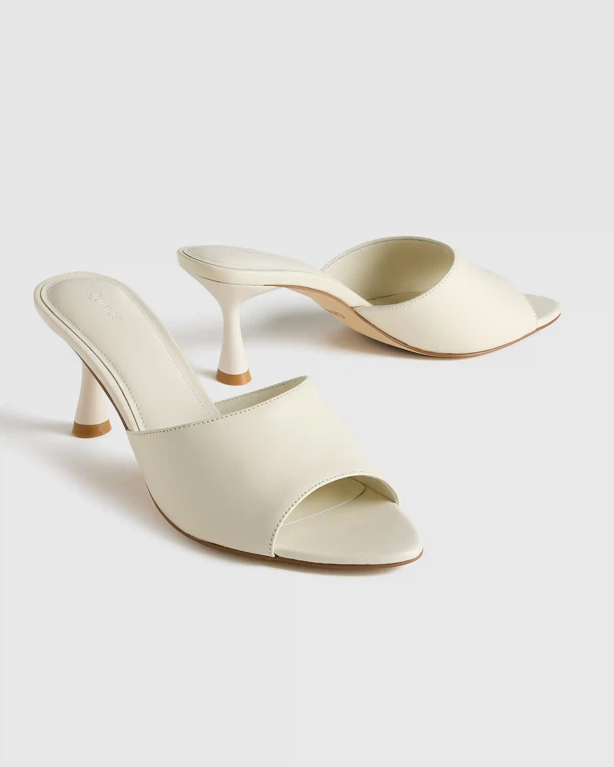 Italian Leather 65mm Stiletto Mule