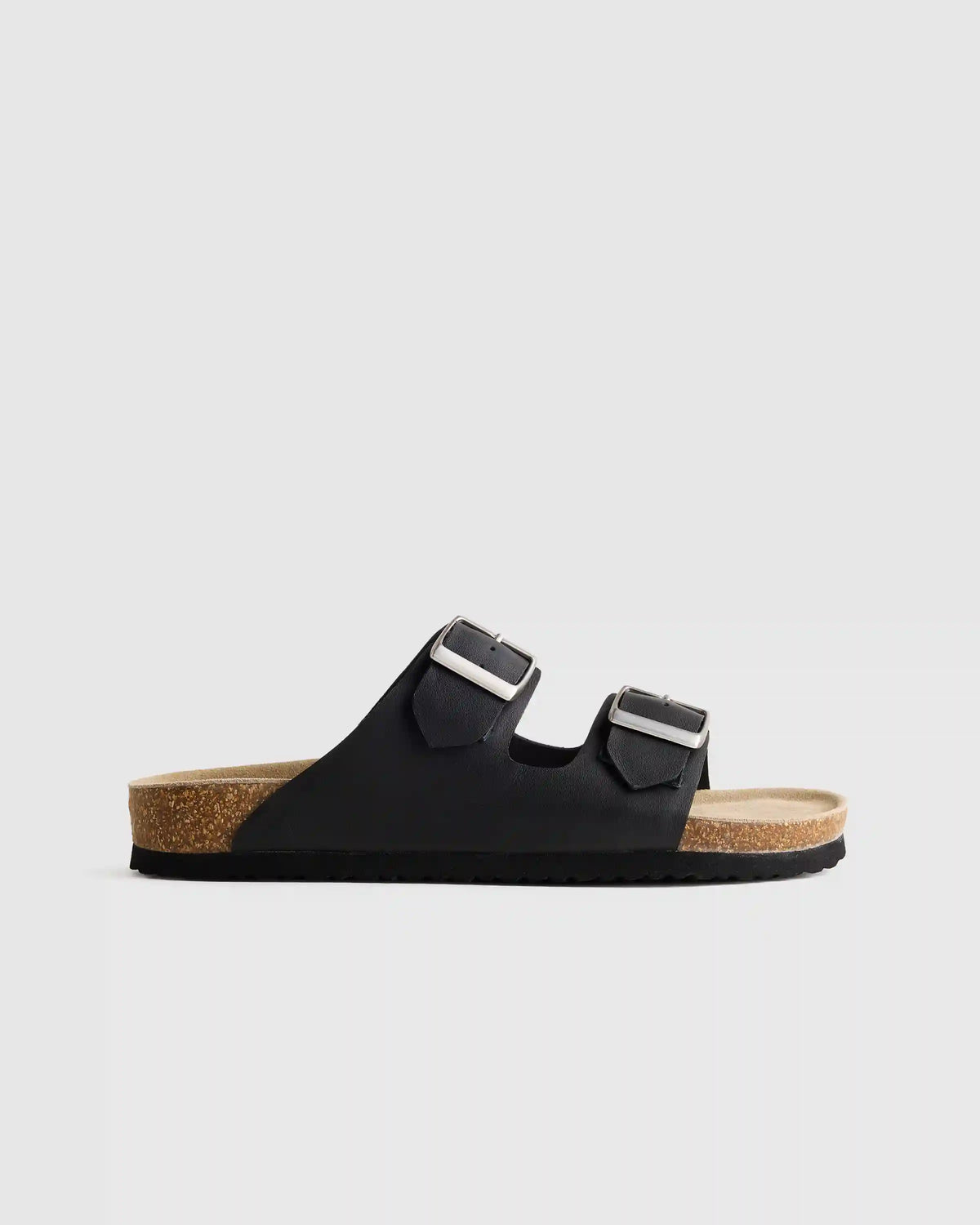 Nappa Leather Double Buckle Slide