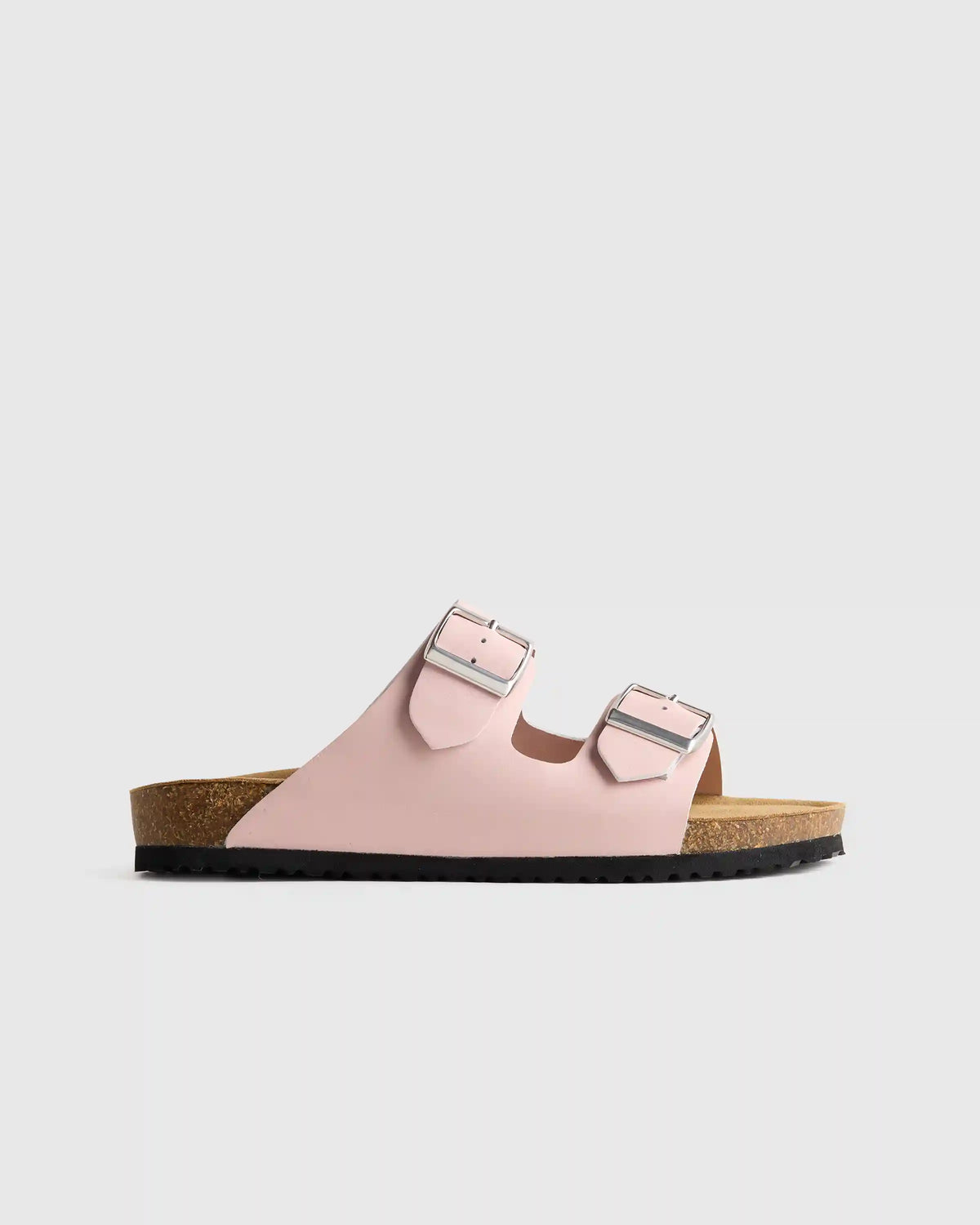 Nappa Leather Double Buckle Slide