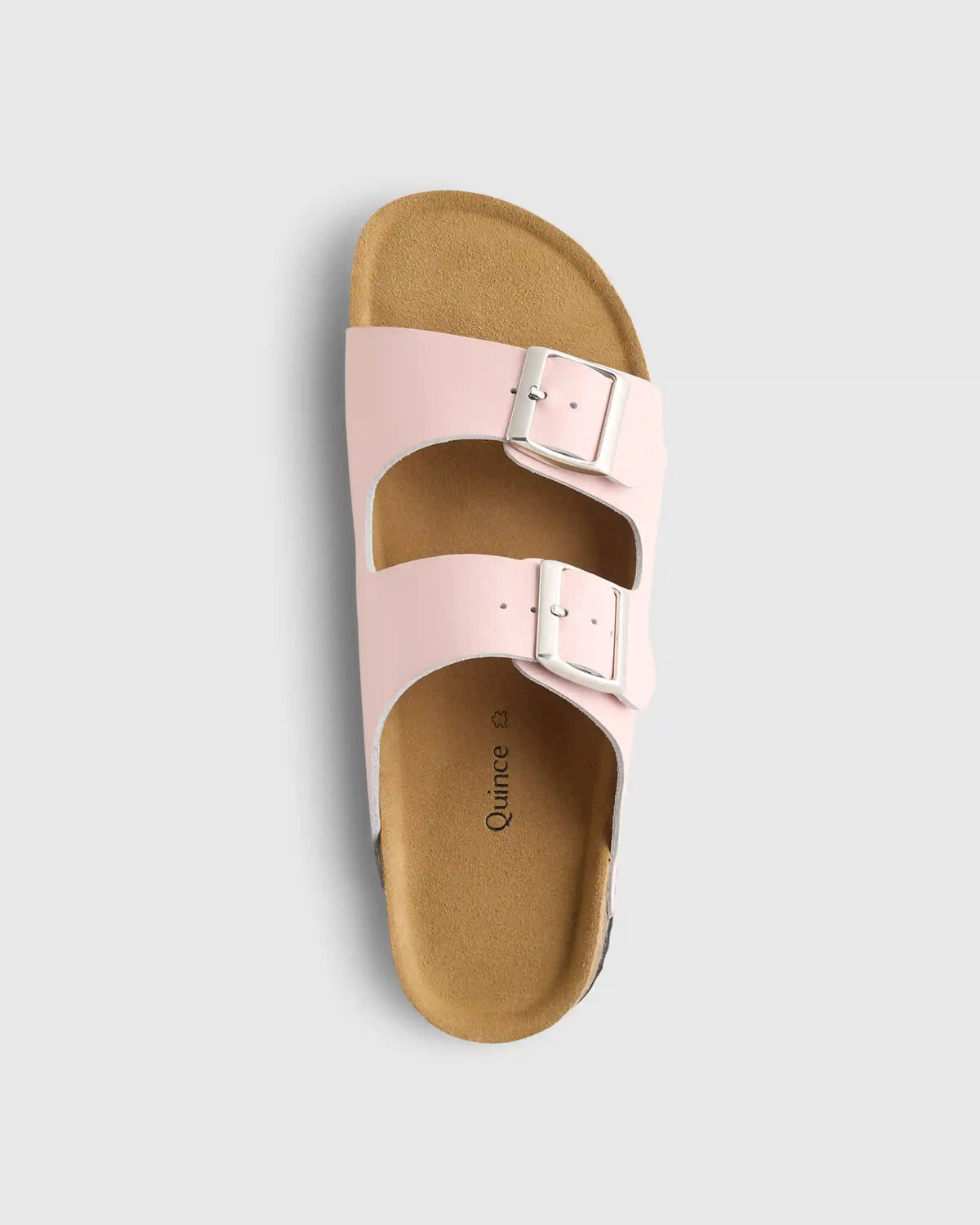 Nappa Leather Double Buckle Slide