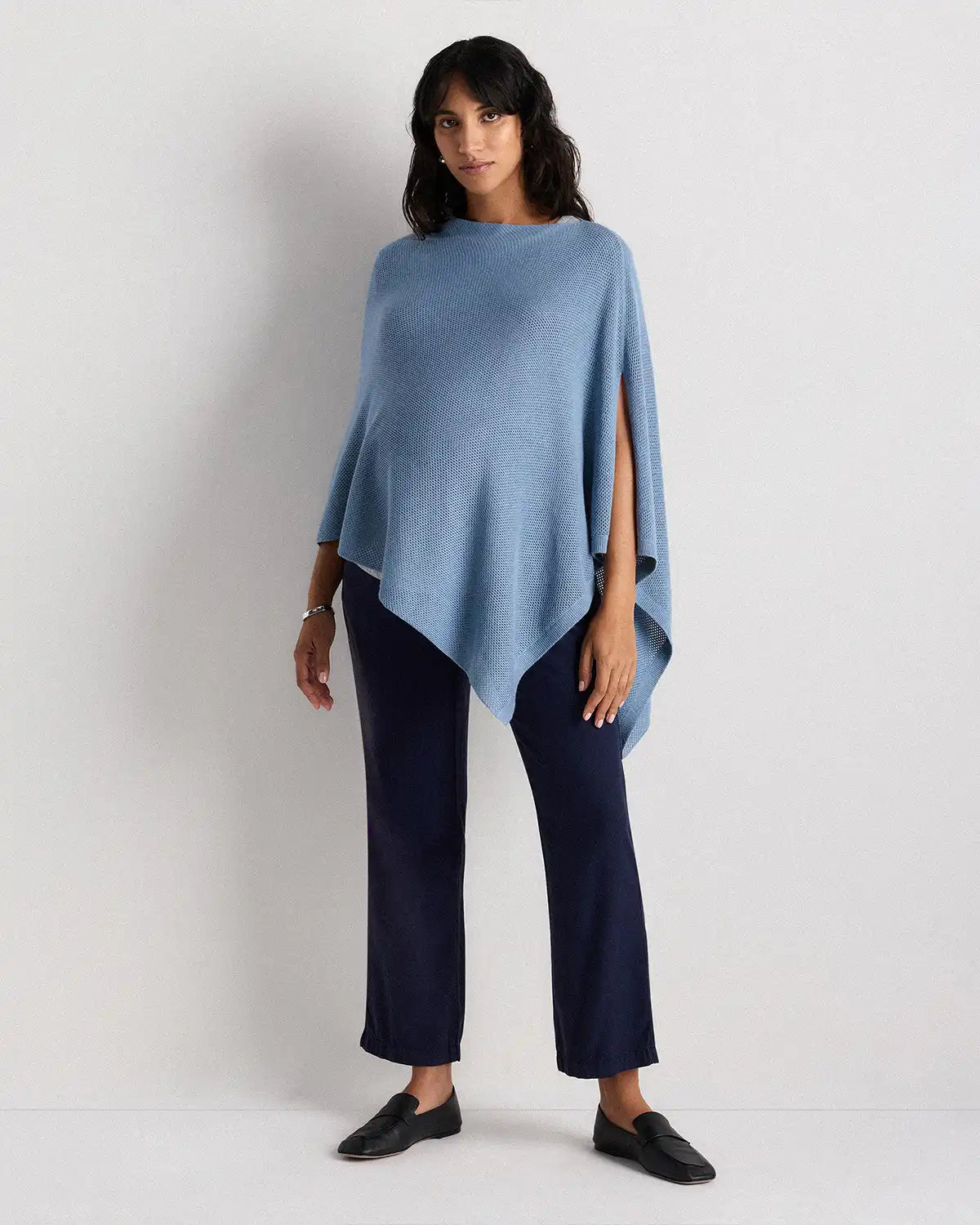 Lightweight Cotton Cashmere Nursing Shawl