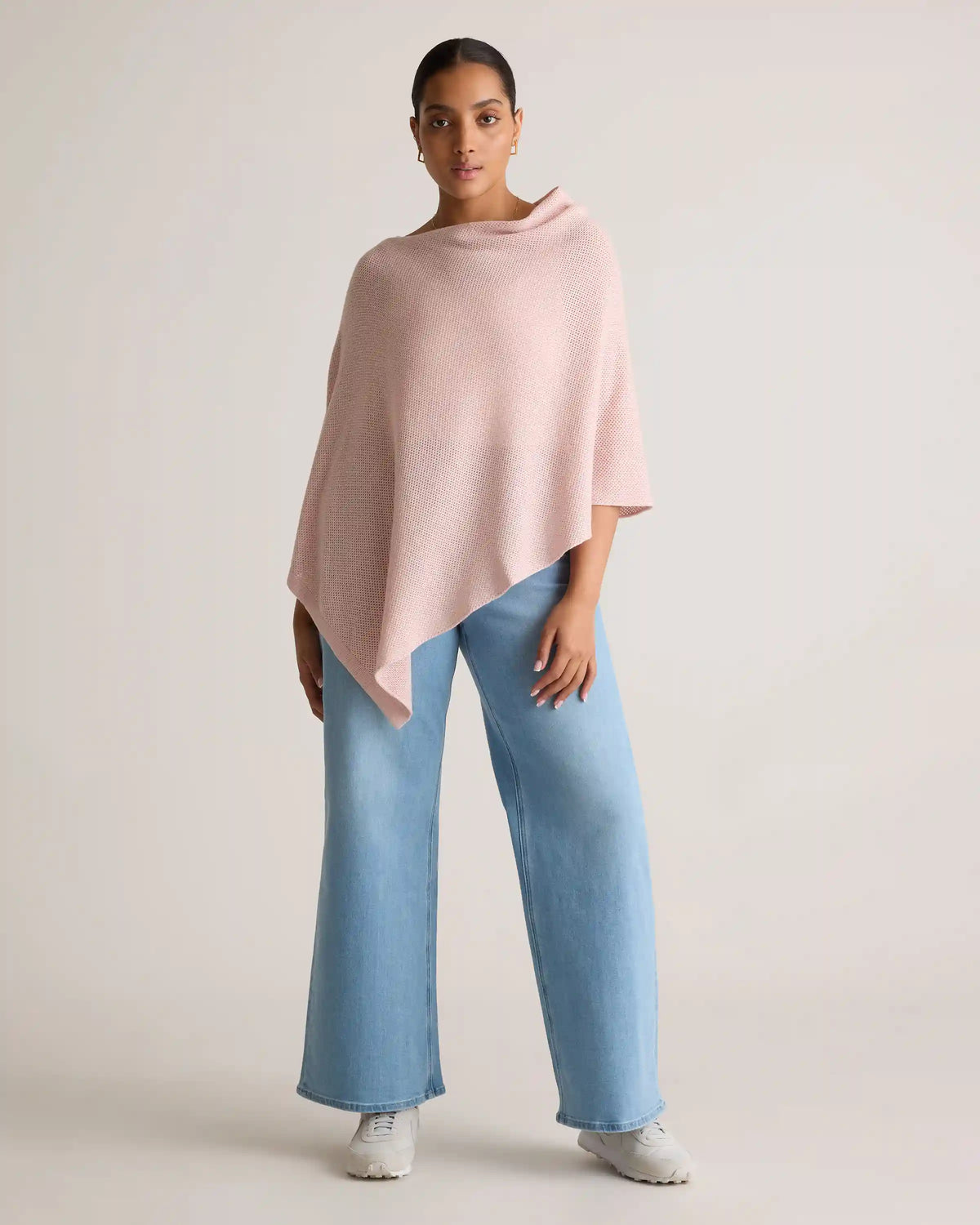 Lightweight Cotton Cashmere Nursing Shawl