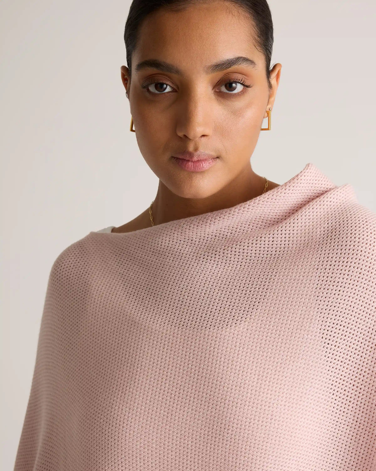 Lightweight Cotton Cashmere Nursing Shawl
