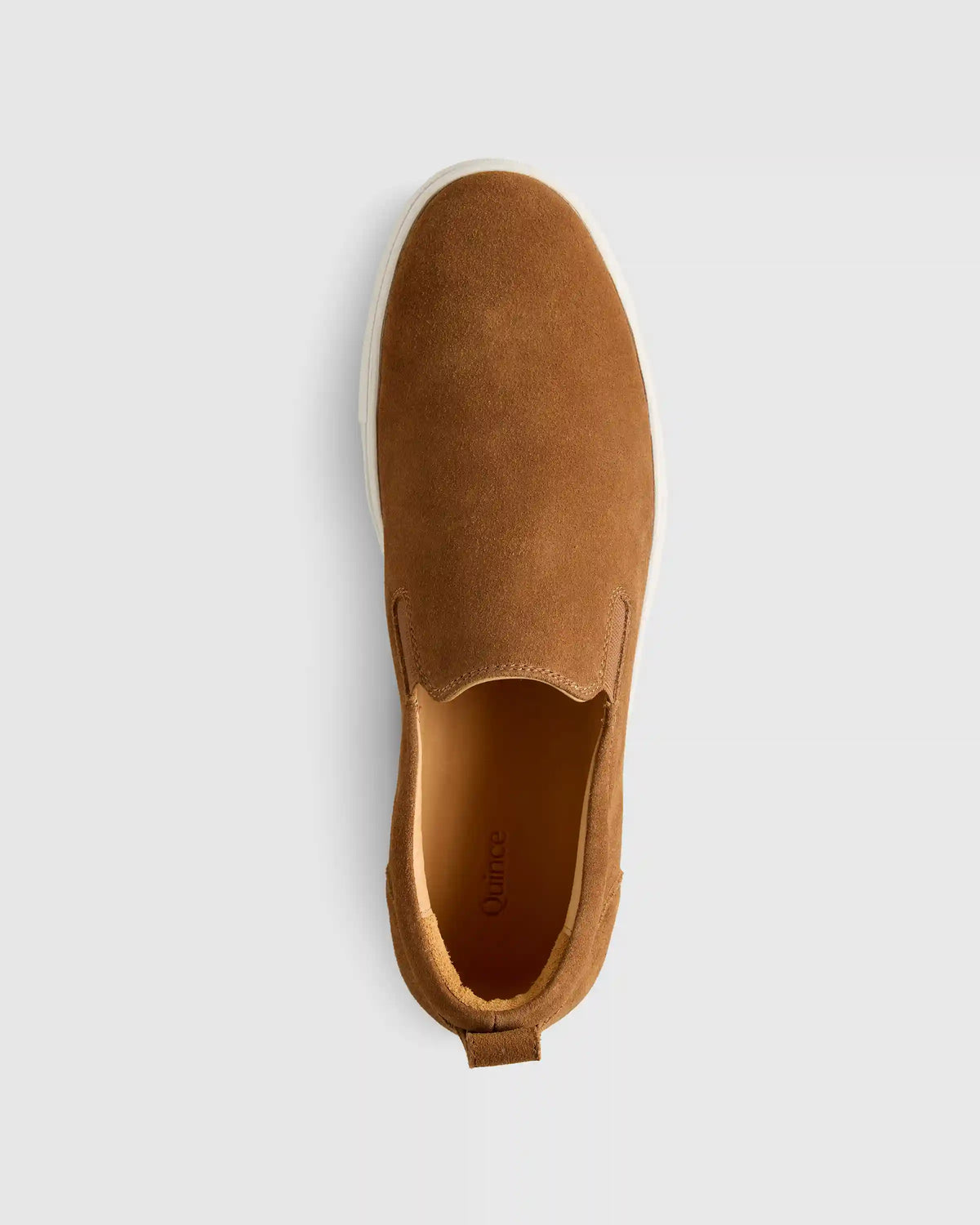 Italian Calfskin Suede Slip-On Sneaker