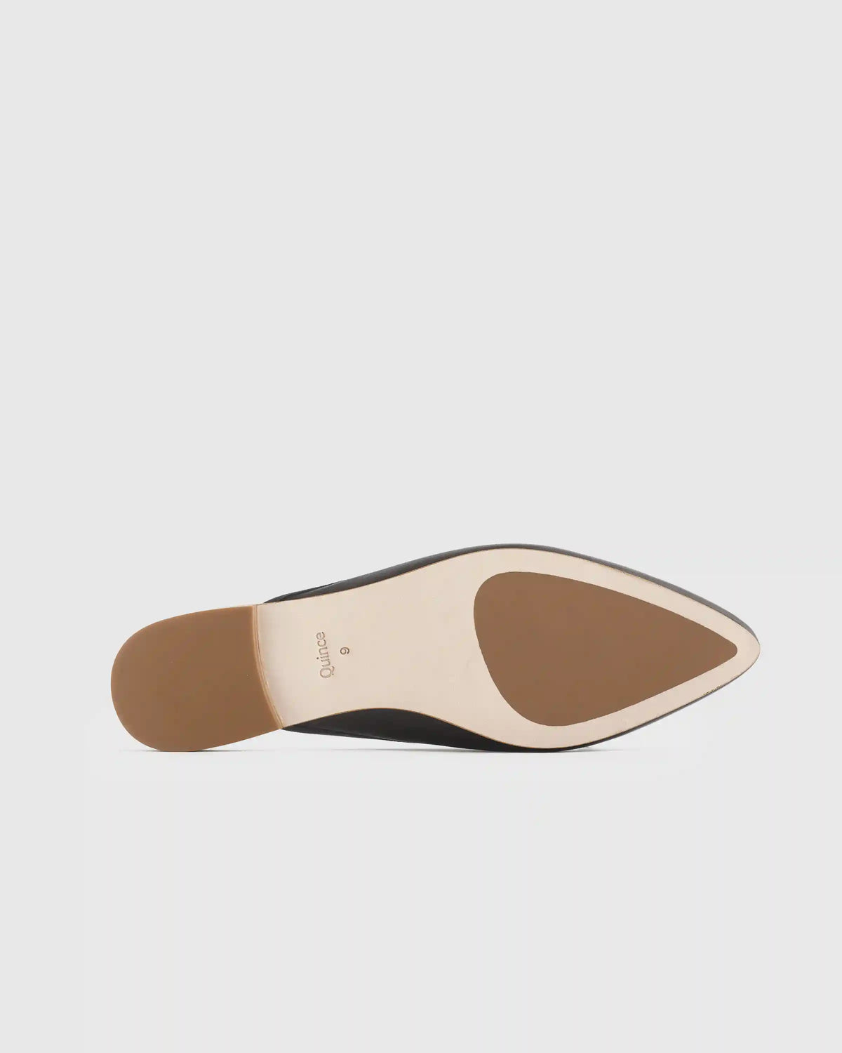 Italian Leather Pointed Mule