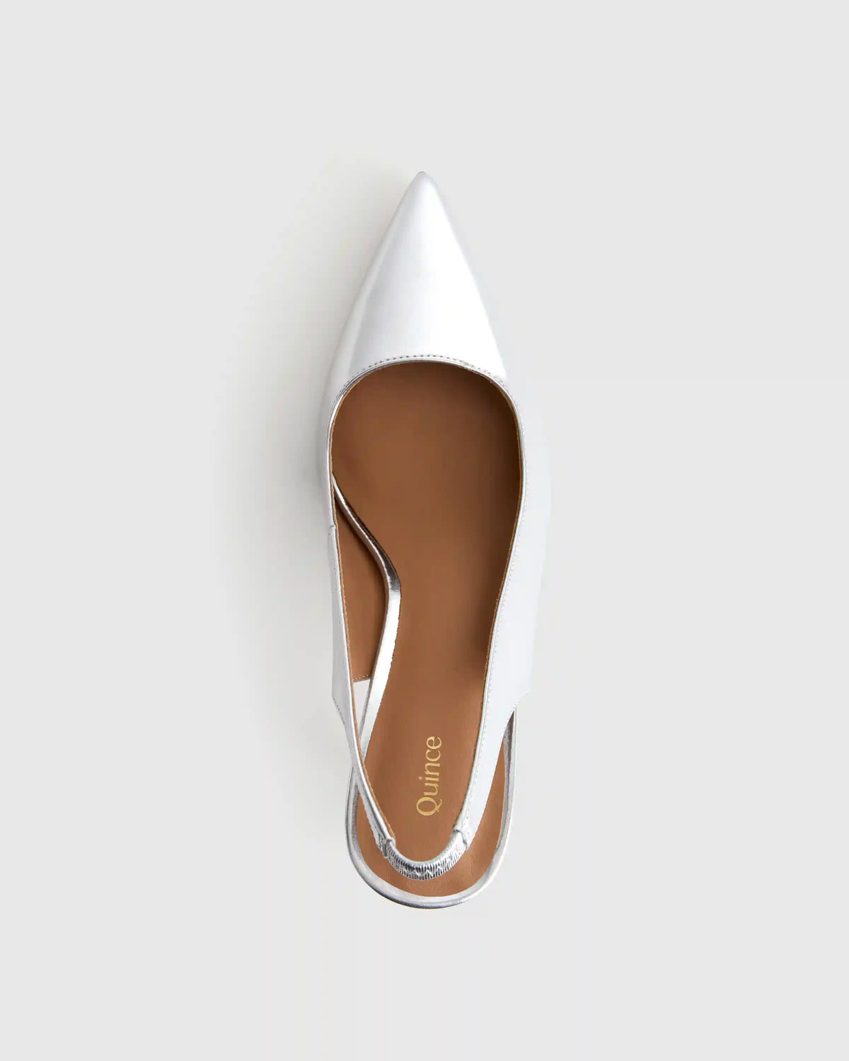 Italian Leather Slingback 75mm Heel