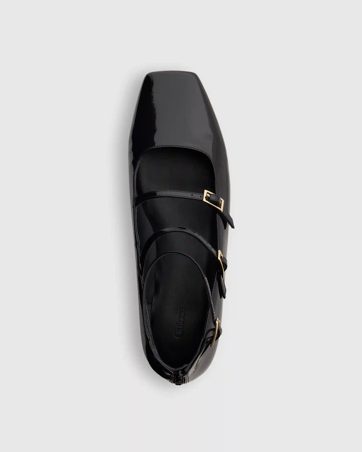 Italian Leather Strappy Ballet Flat