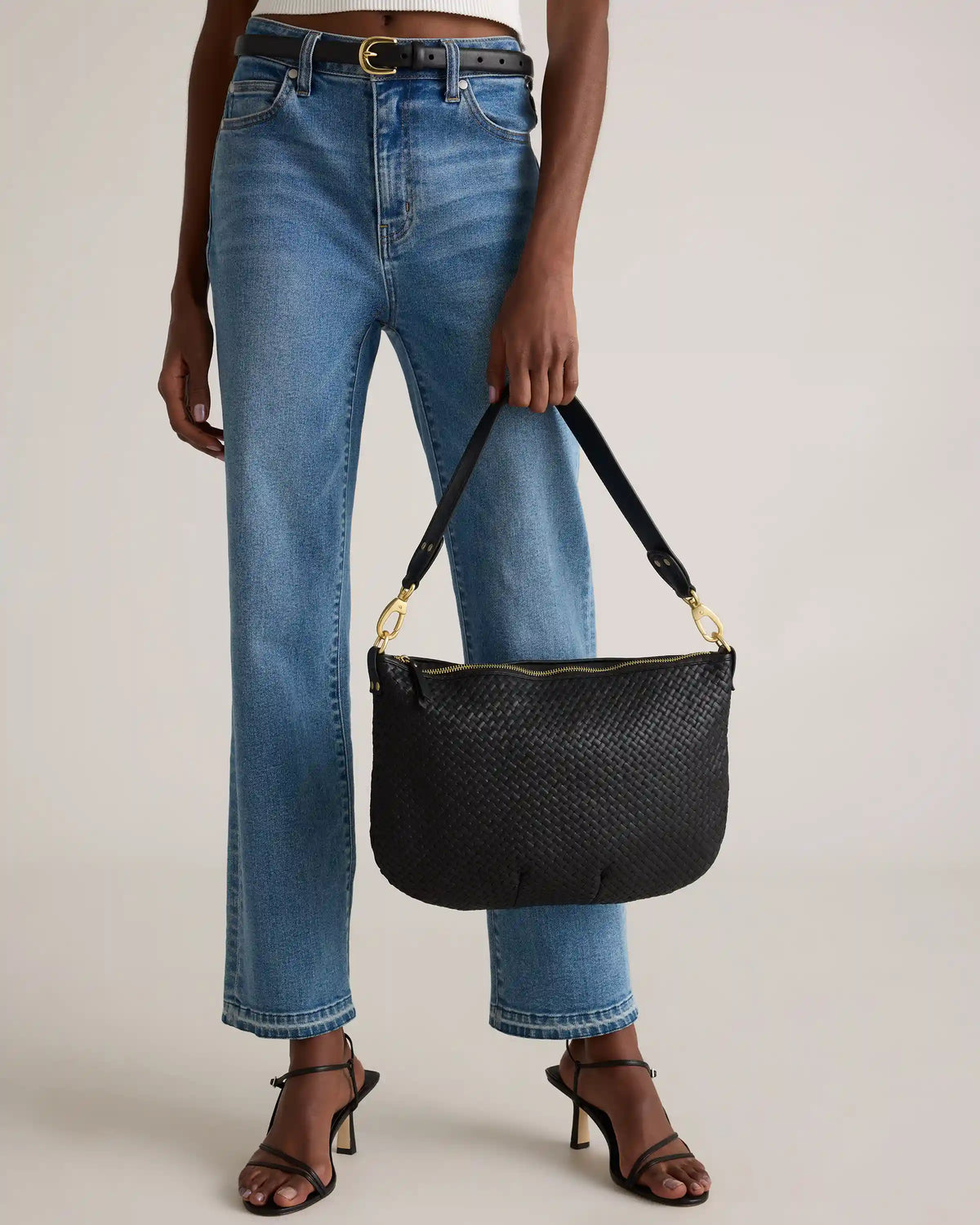 Sloane Handwoven Shoulder Bag