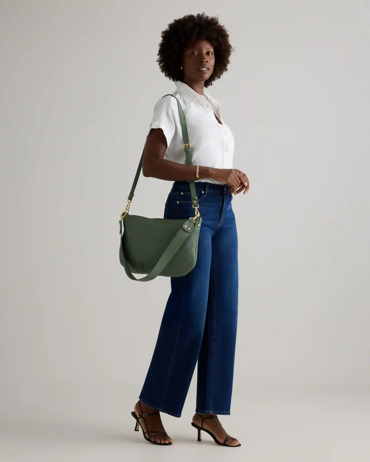 Sloane Handwoven Shoulder Bag