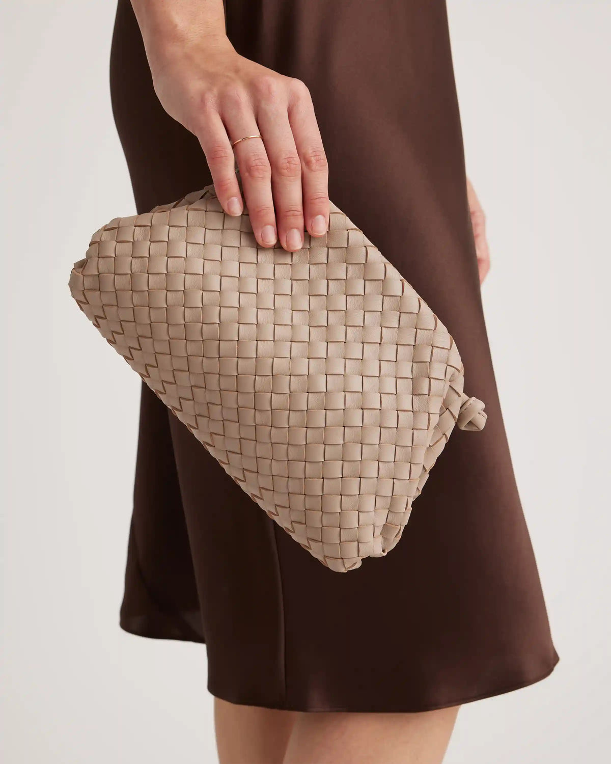 Naomi Handwoven Clutch