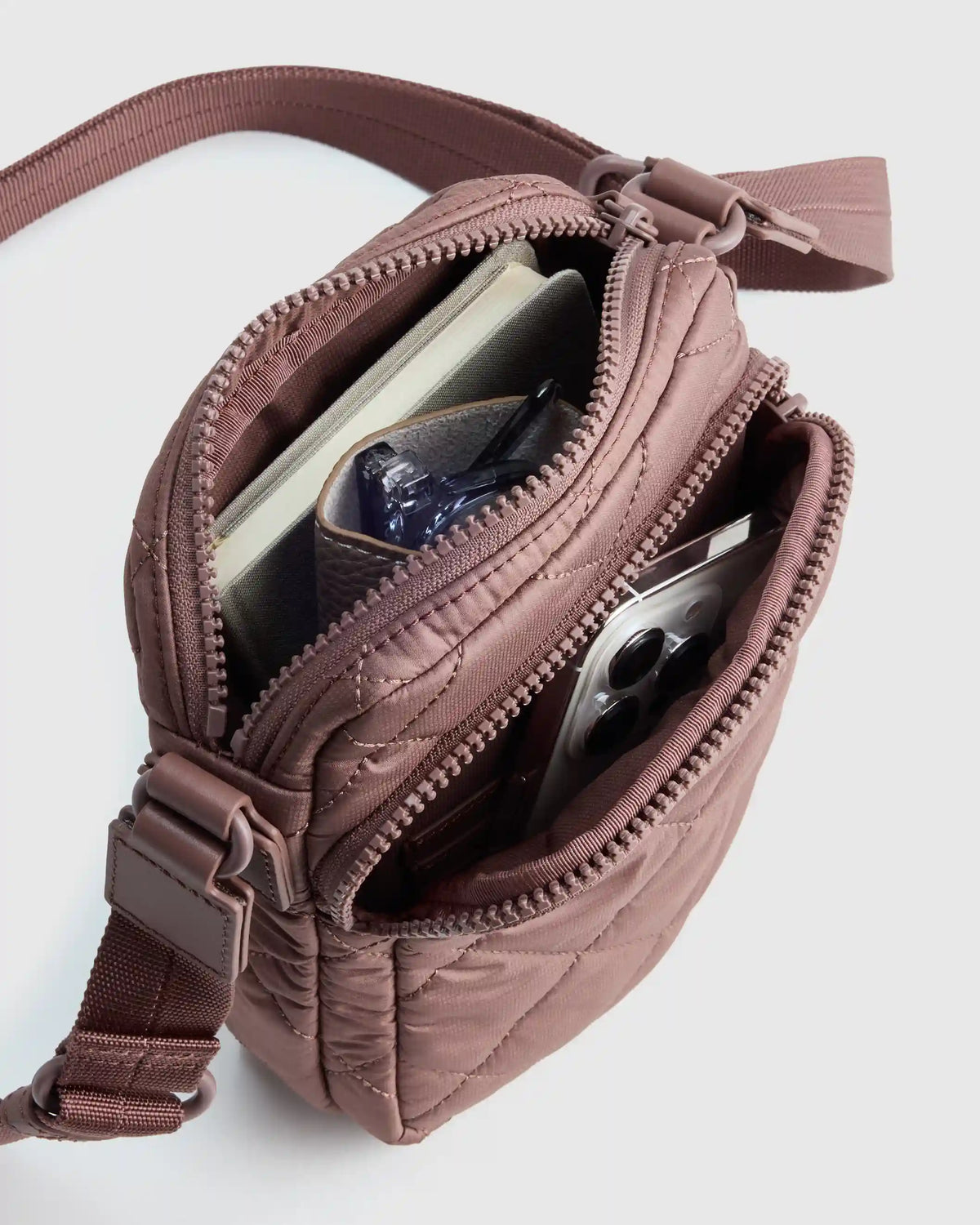 Transit Quilted Phone Crossbody