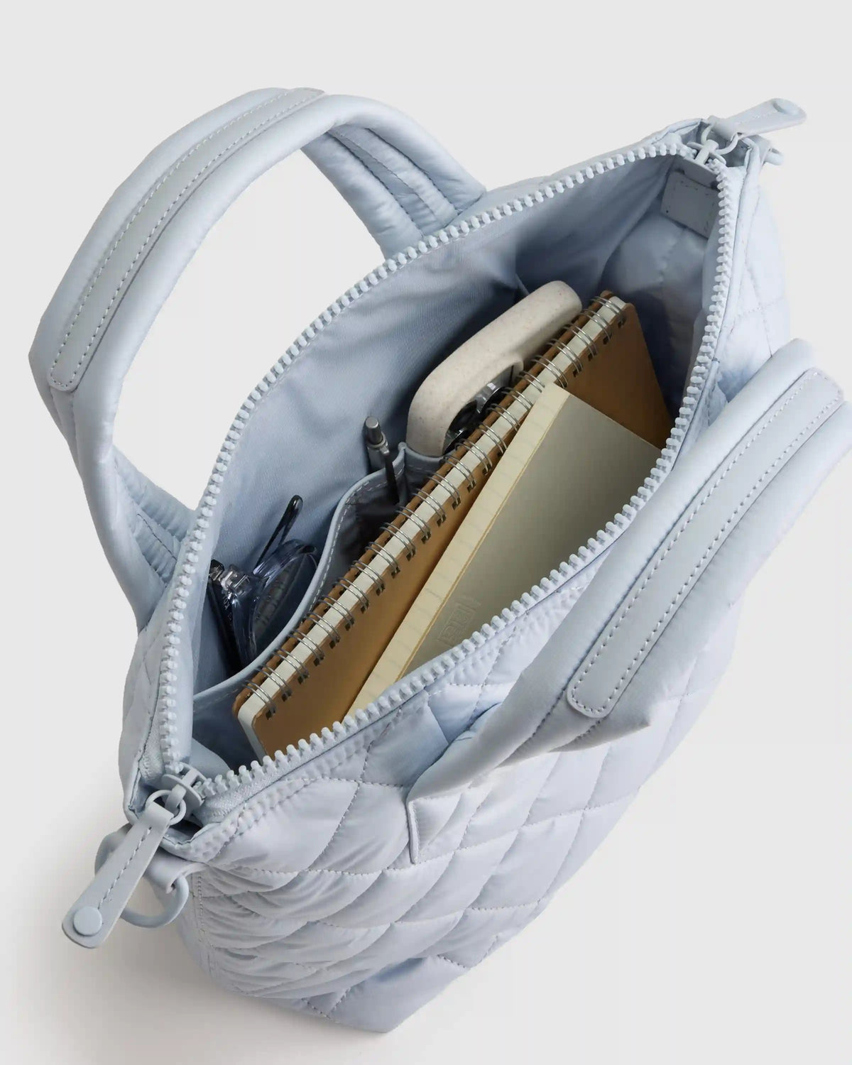 Transit Quilted Small Crossbody Tote