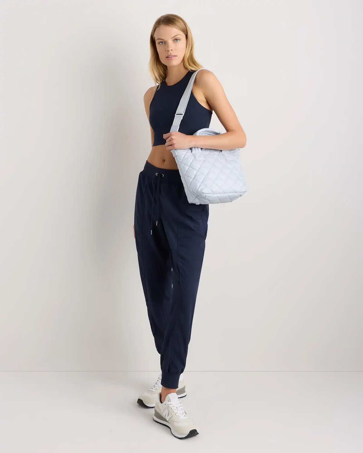 Transit Quilted Small Crossbody Tote