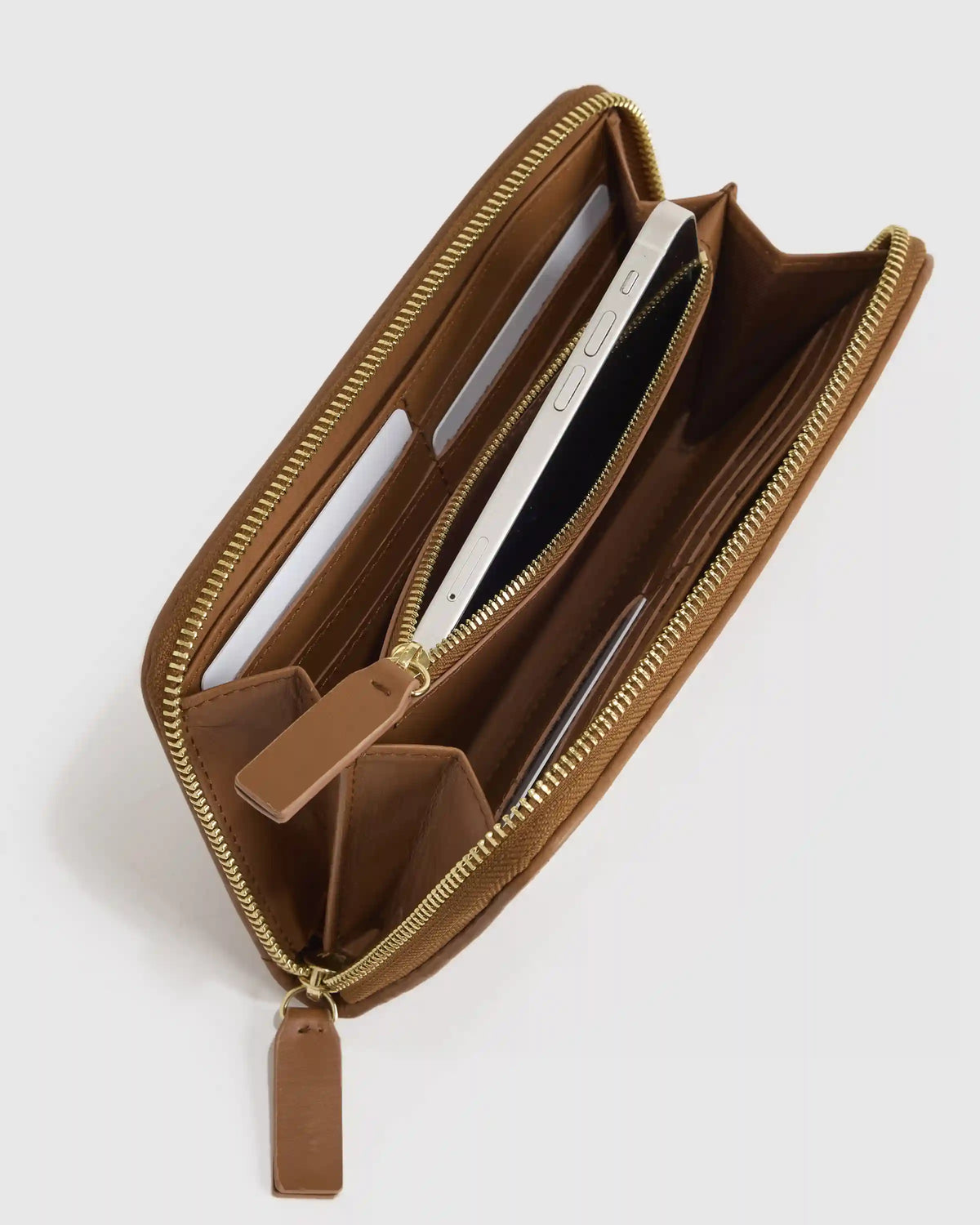 Italian Leather Handwoven Continental Wallet