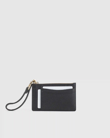 Italian Leather Card Case Wristlet