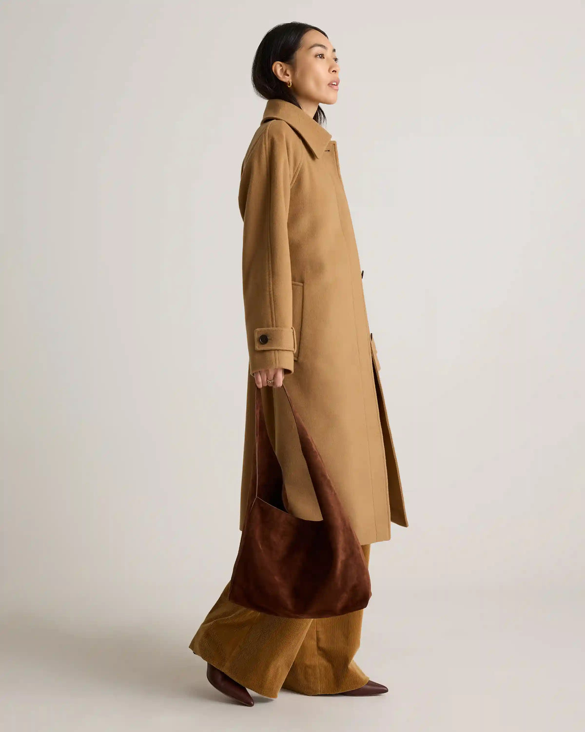 Esme Suede Shoulder Bag