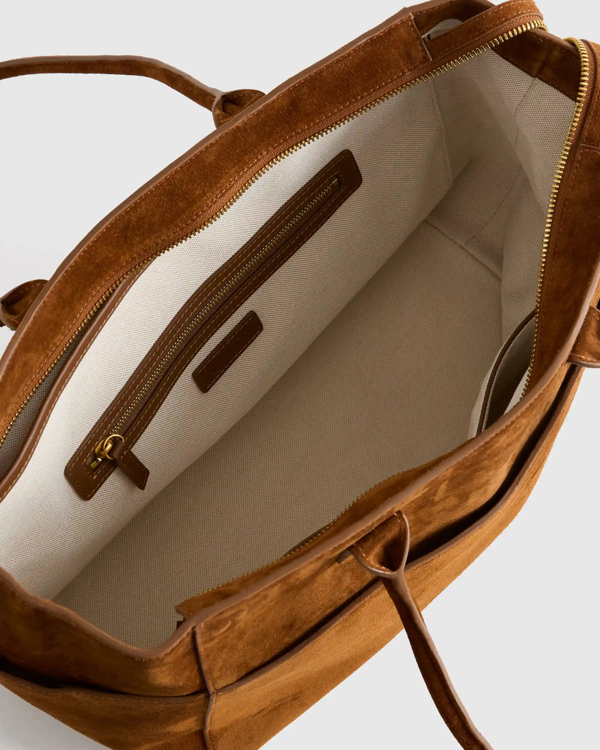 Hudson Suede Tote