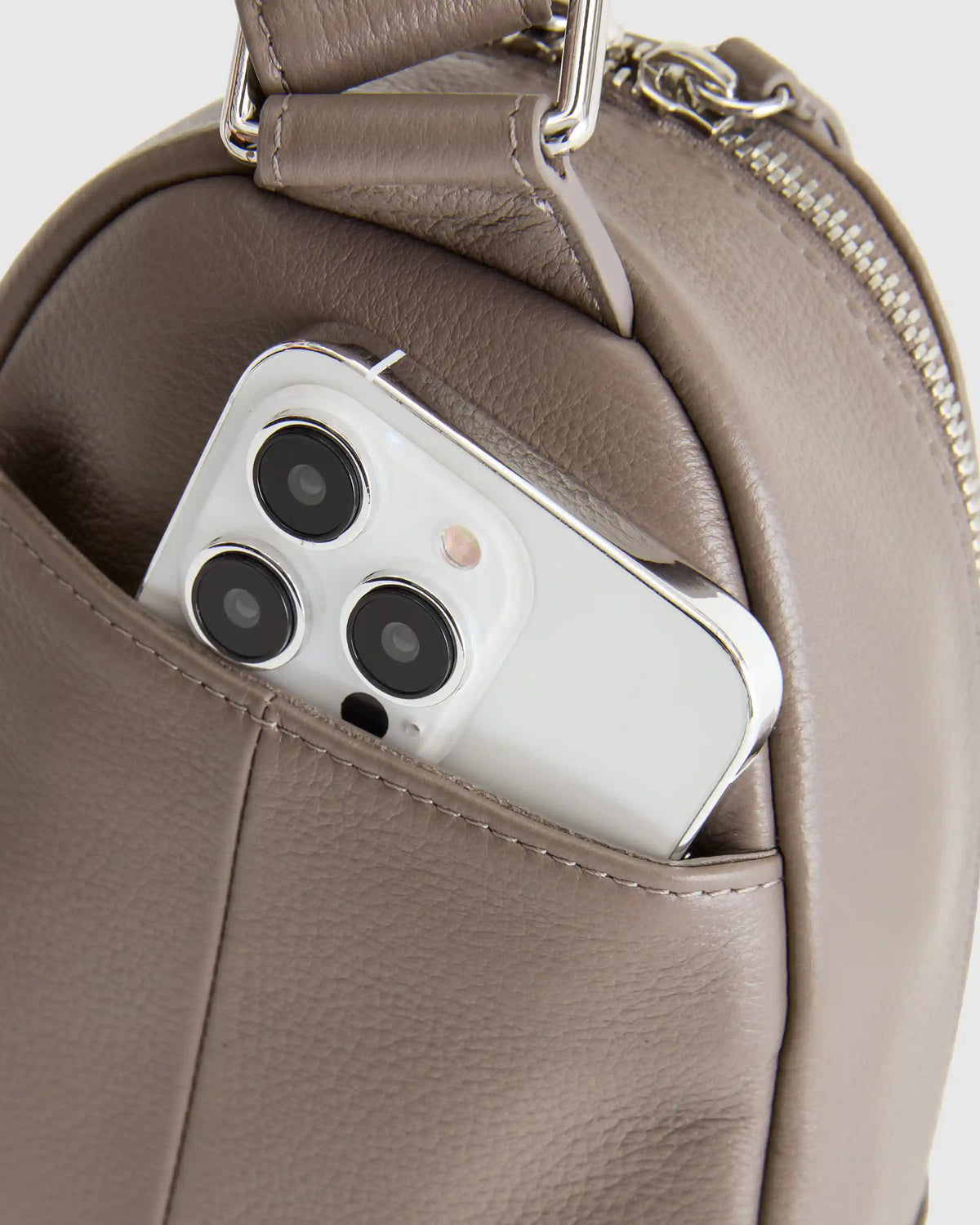 Italian Leather Sling Pack
