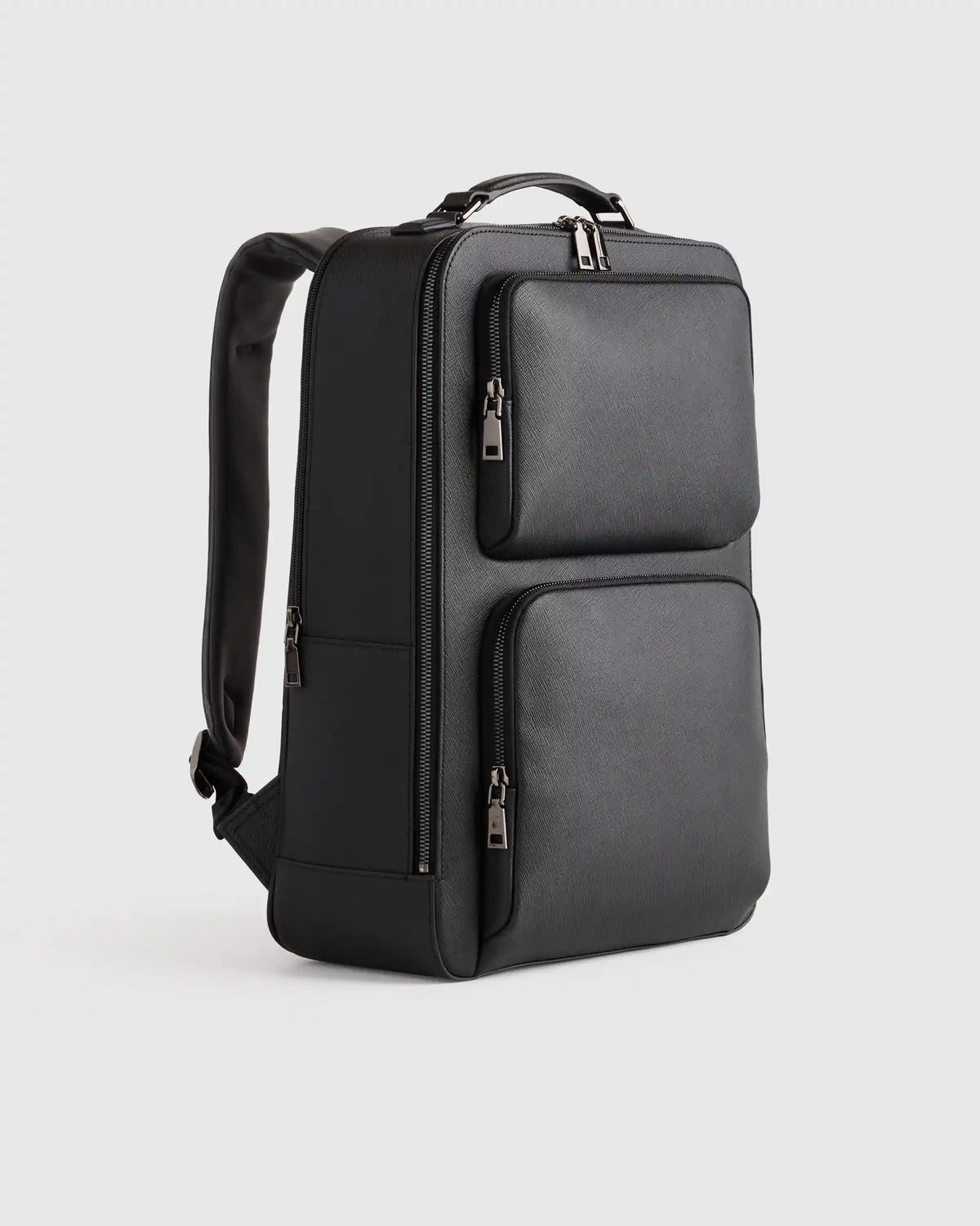 Italian Saffiano Laptop Backpack