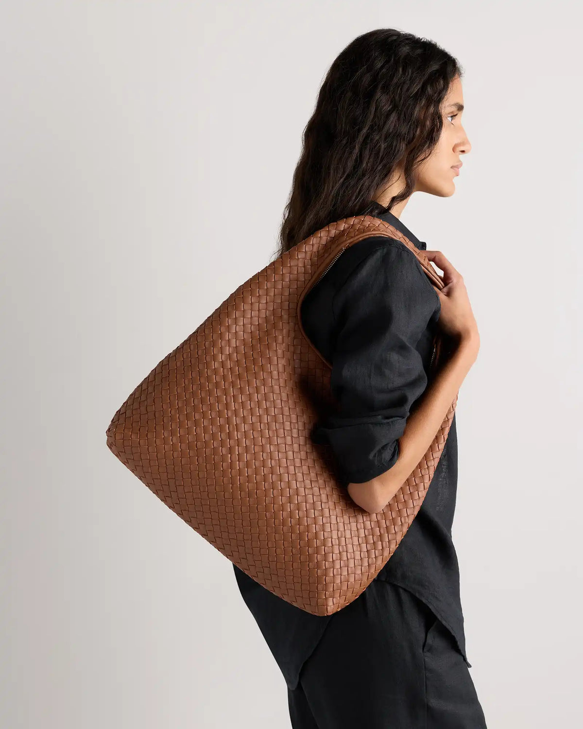 Elodie Handwoven Shoulder Bag