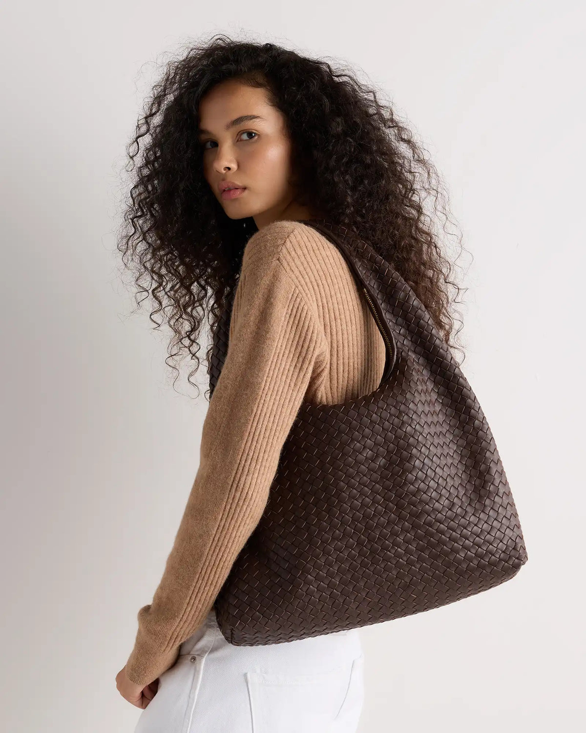 Elodie Handwoven Shoulder Bag