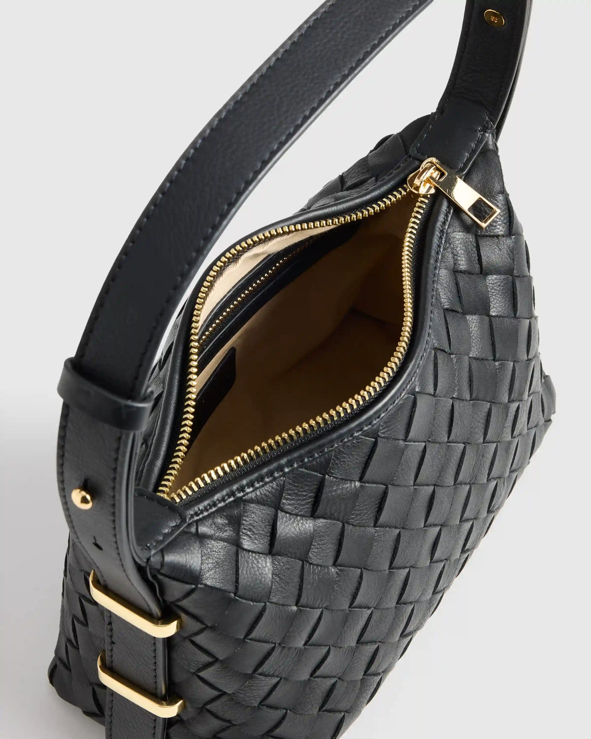 Italian Leather Handwoven Mini Bag