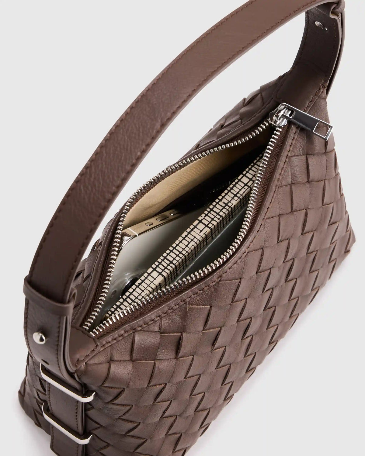 Italian Leather Handwoven Mini Bag