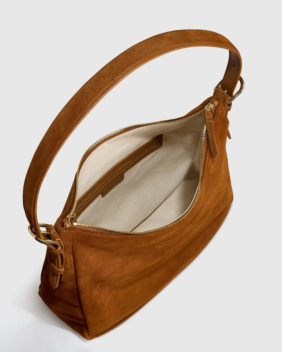 Sutton Suede Shoulder Bag