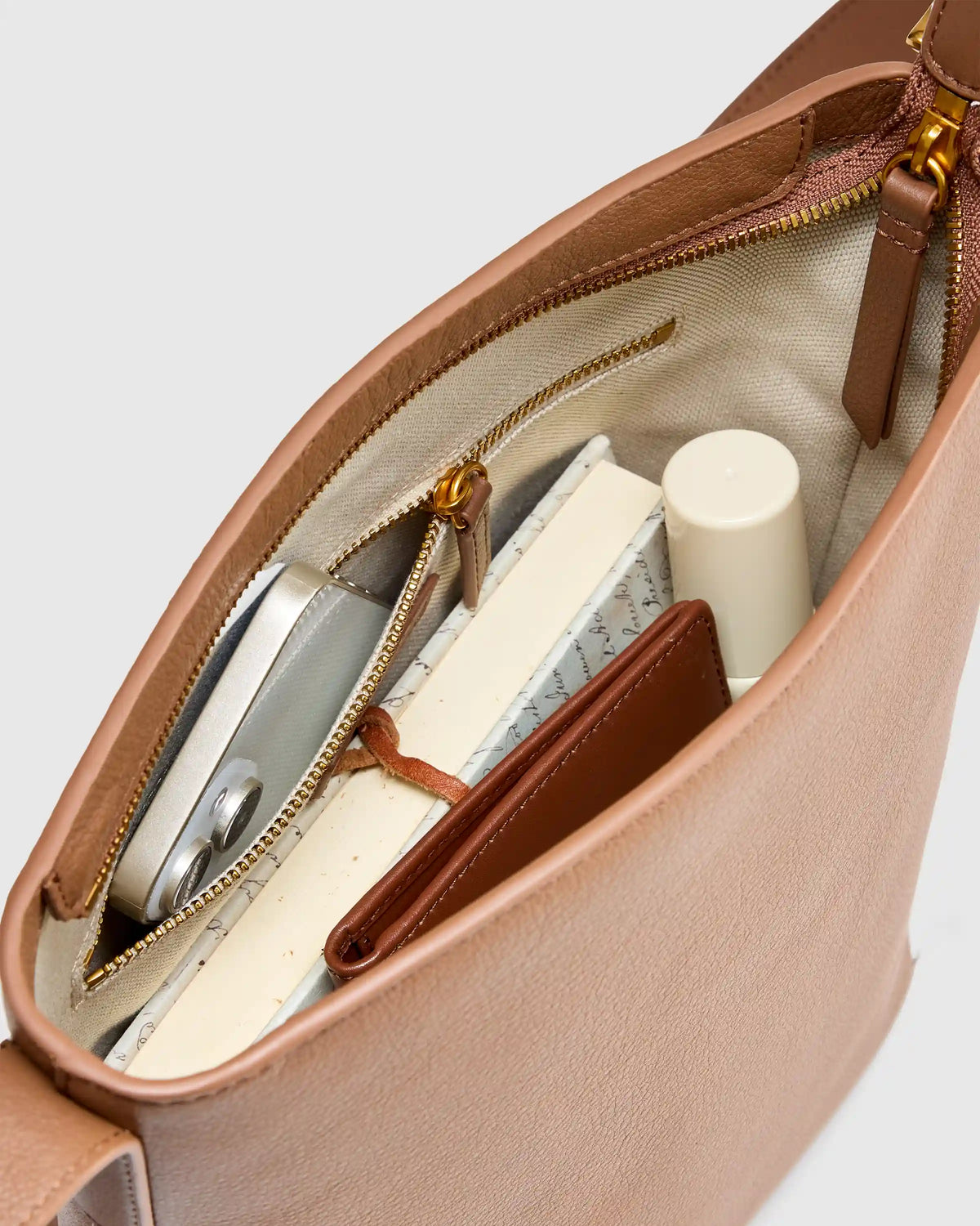 Italian Leather Bucket Crossbody