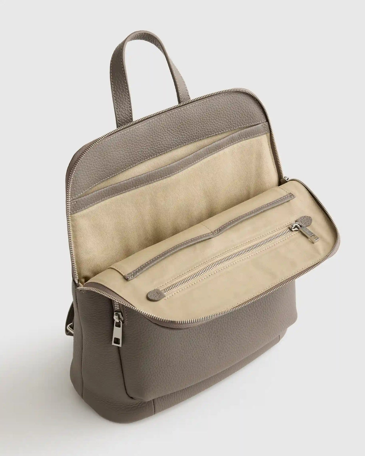 Italian Leather Convertible Backpack