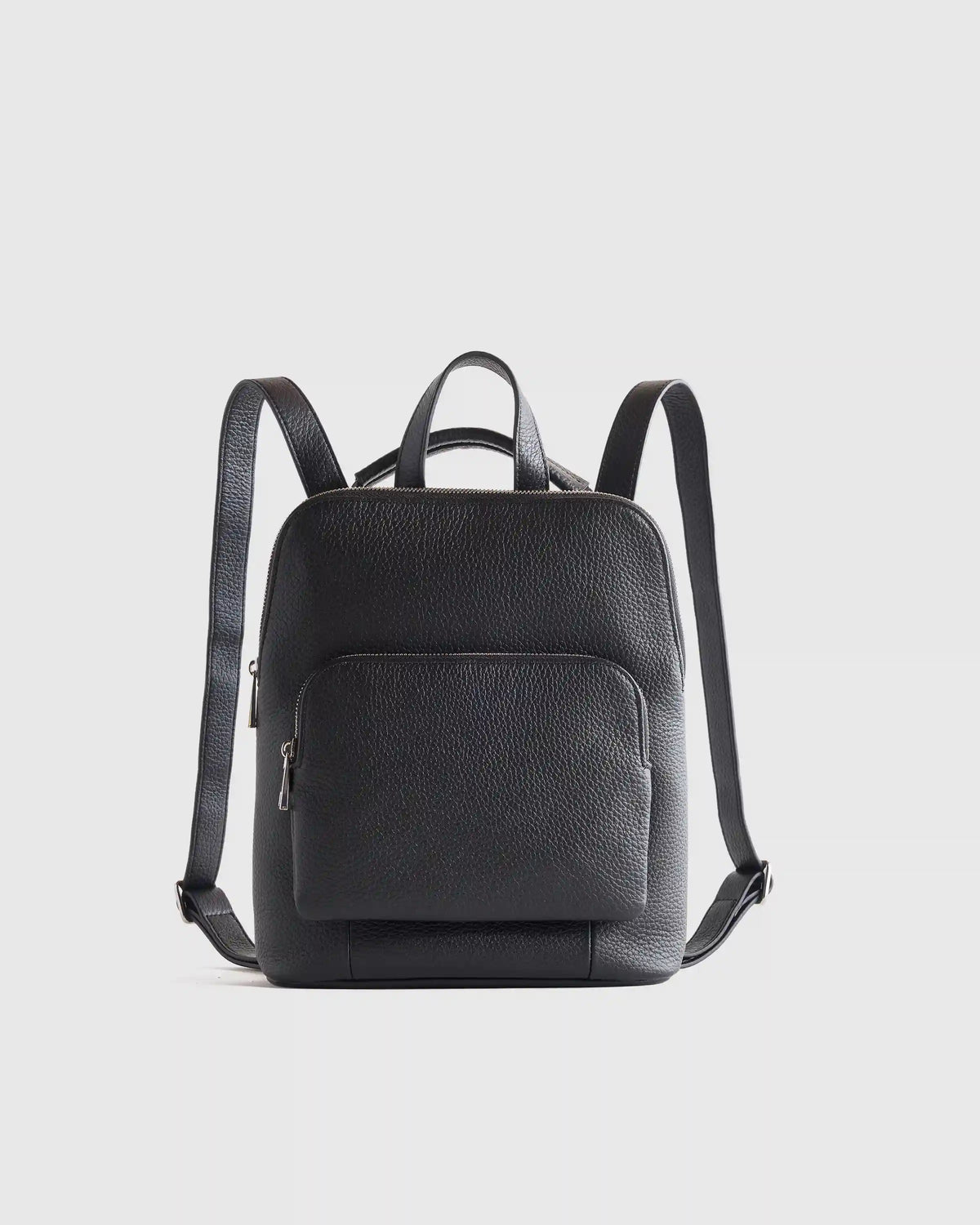 Italian Leather Mini Convertible Backpack