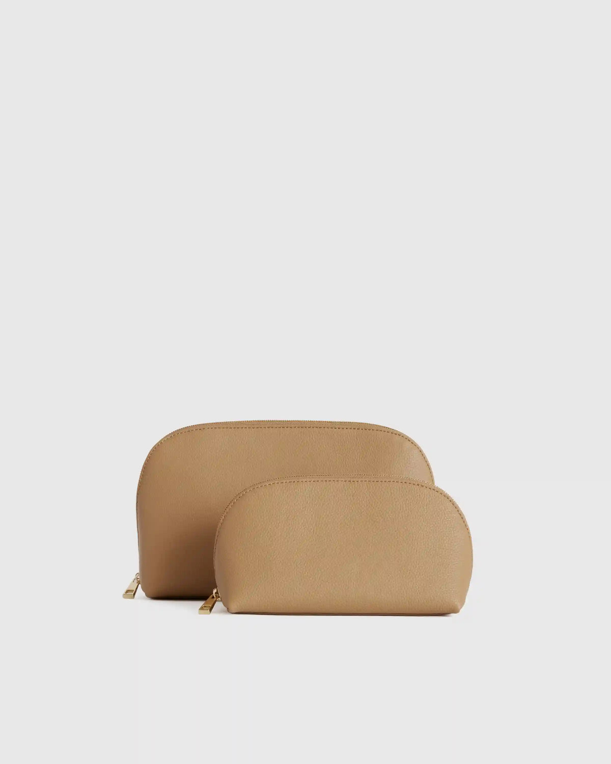 Italian Leather Pouch Travel Set