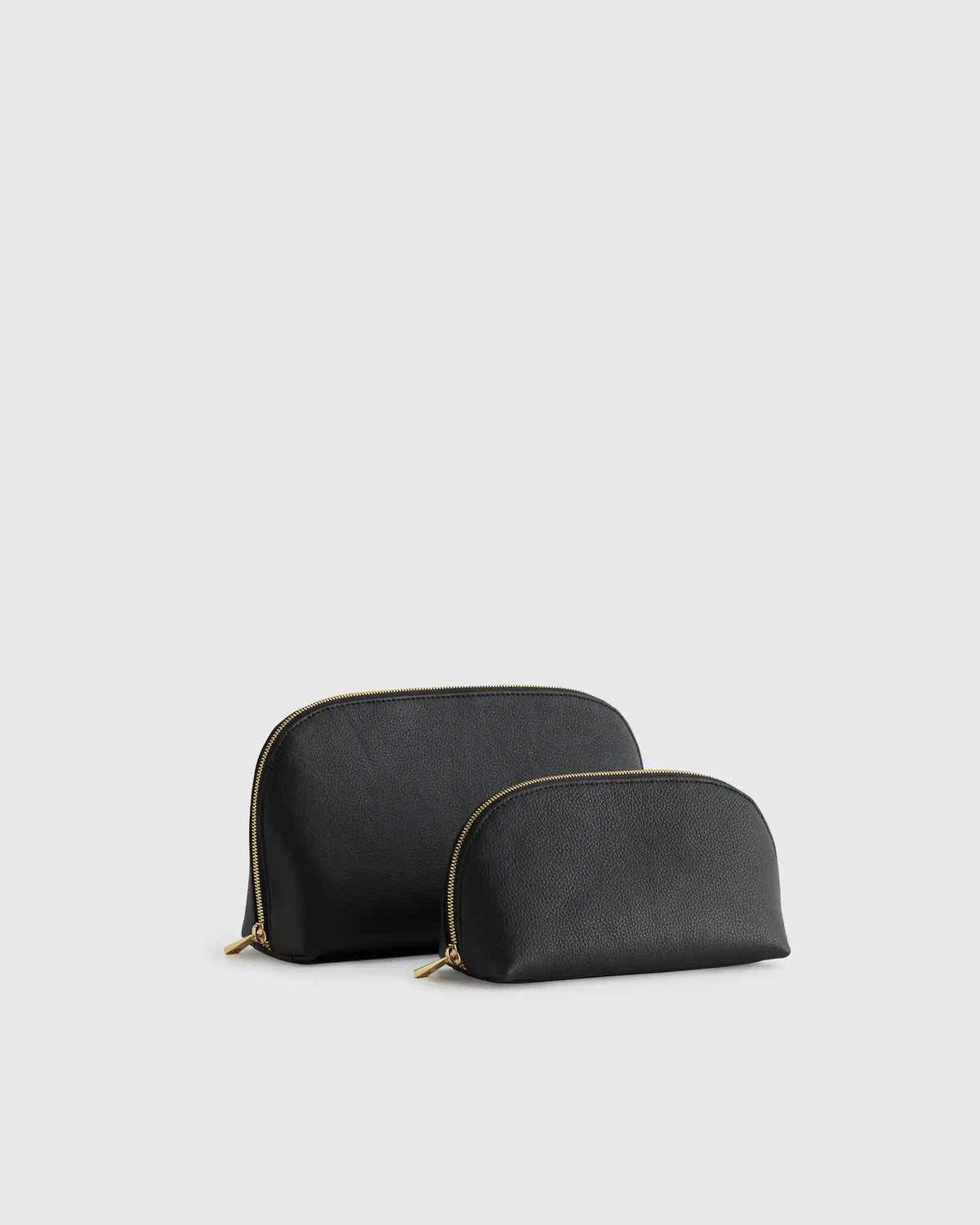 Italian Leather Pouch Travel Set