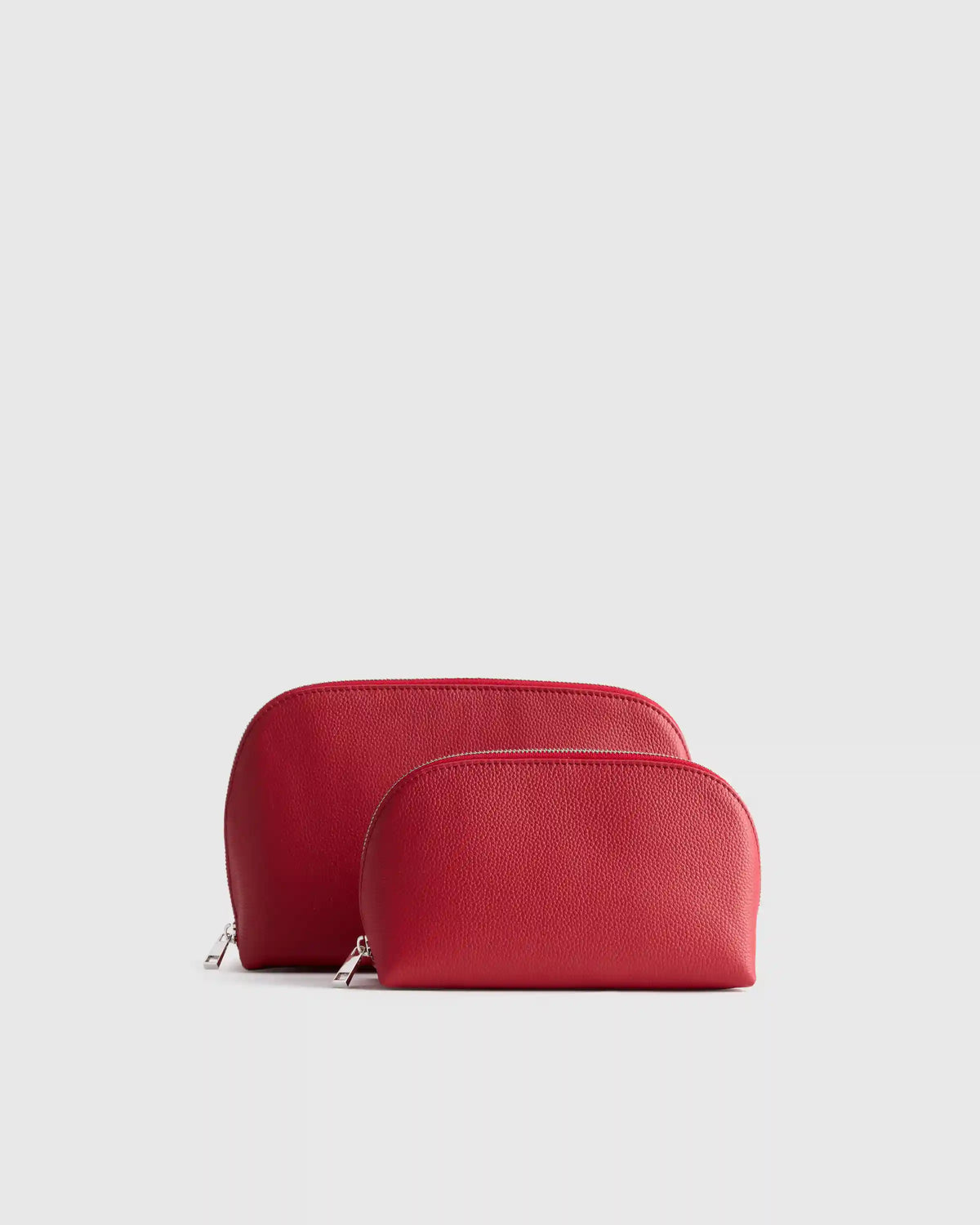 Italian Leather Pouch Travel Set