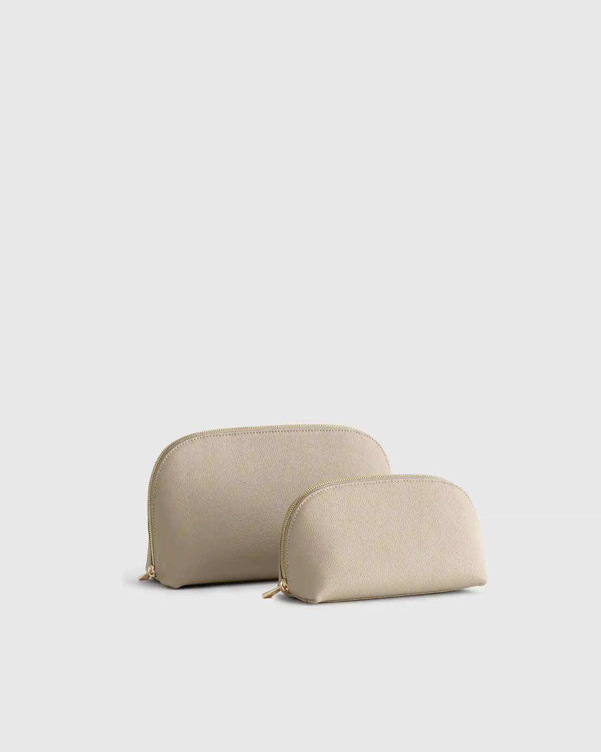 Italian Leather Pouch Travel Set