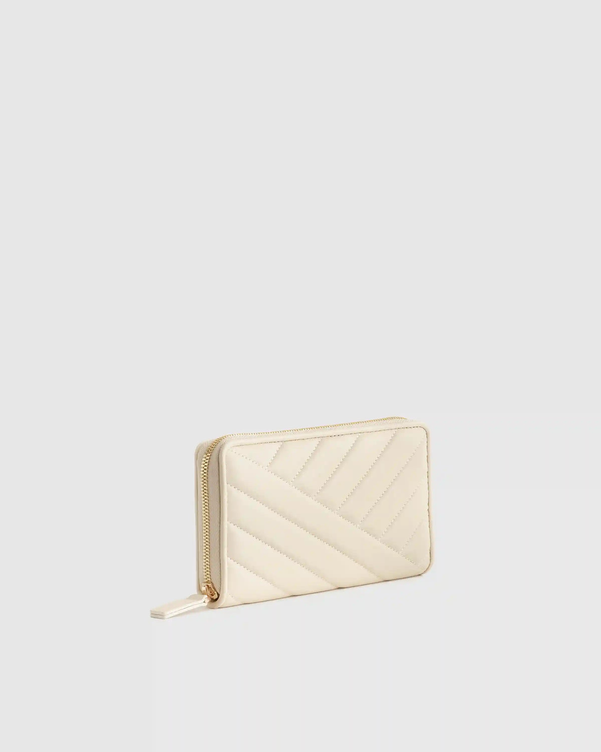 Italian Leather Quilted Continental Wallet