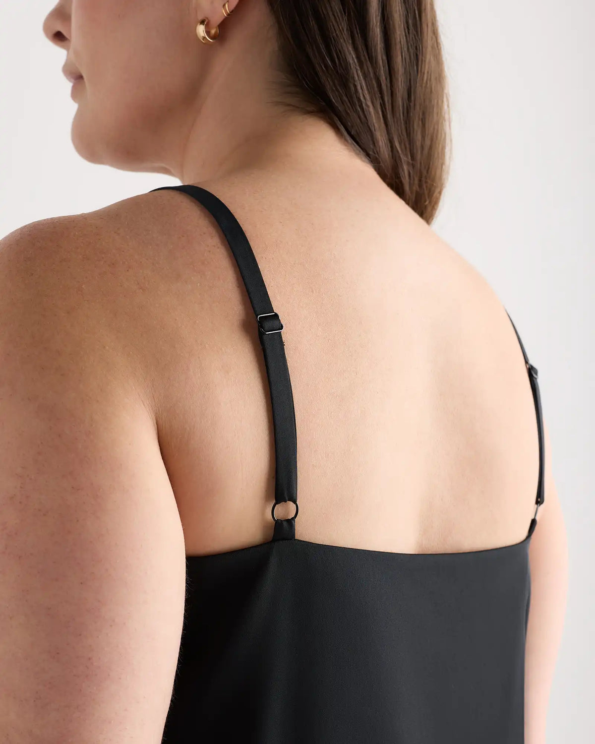 Washable Stretch Silk V-Neck Cami