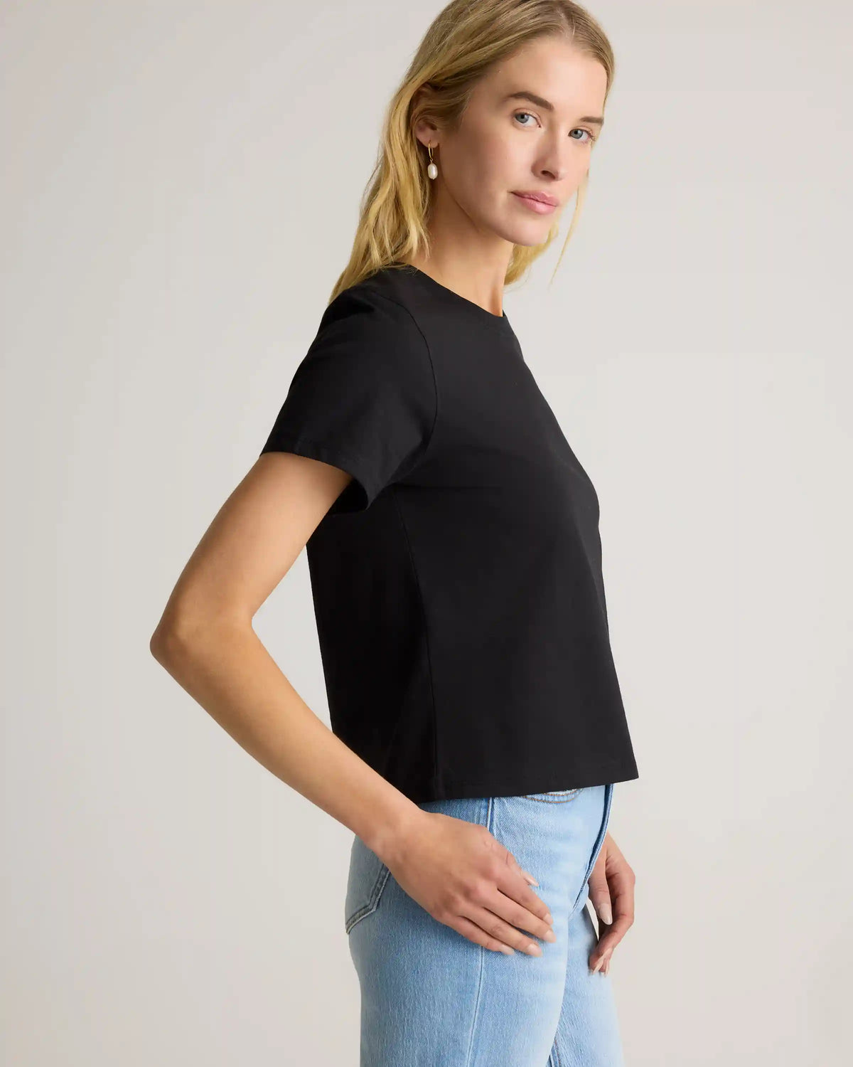 100% Organic Cotton Boxy Crewneck Tee (3-Pack)