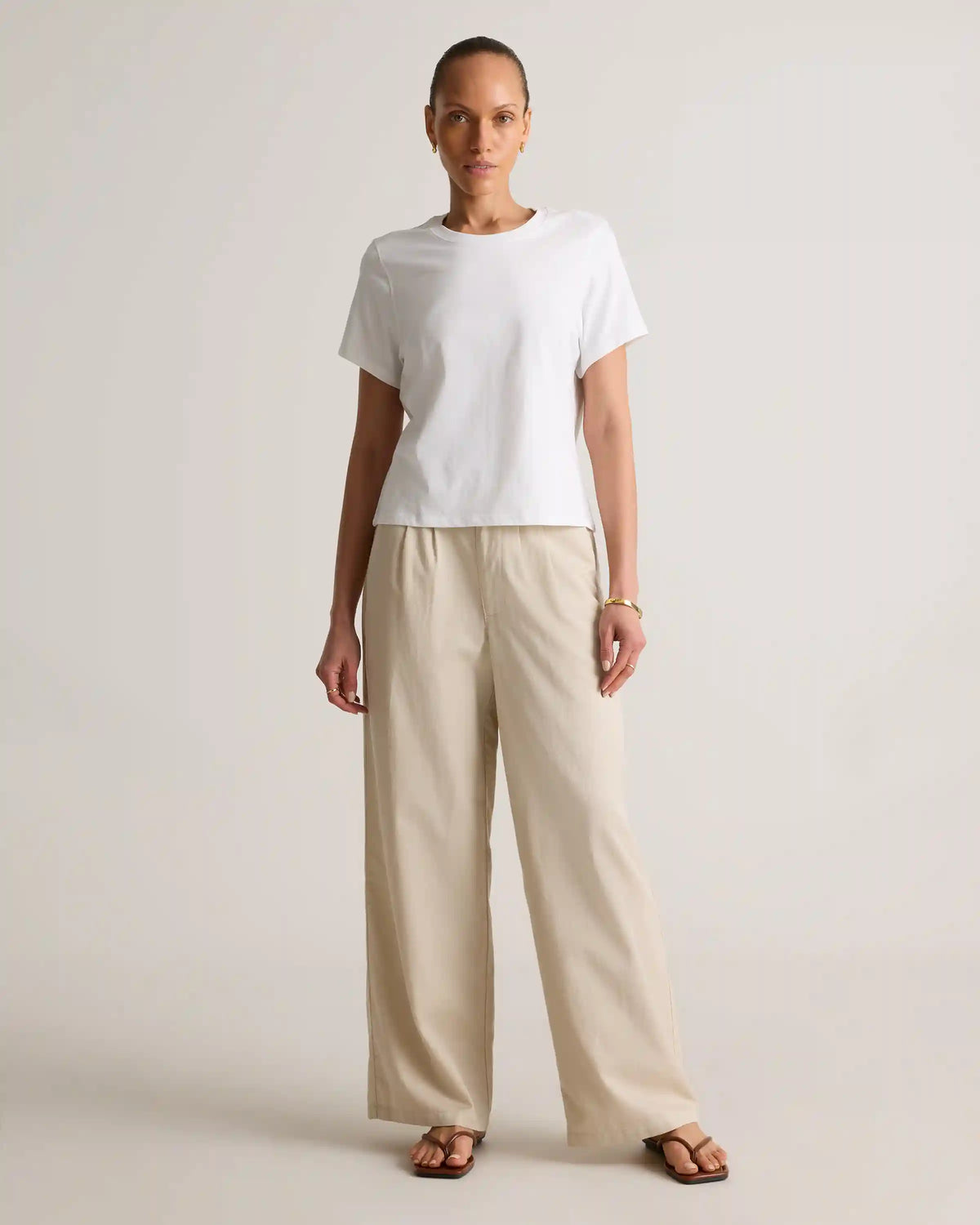 100% Organic Cotton Boxy Crewneck Tee (3-Pack)