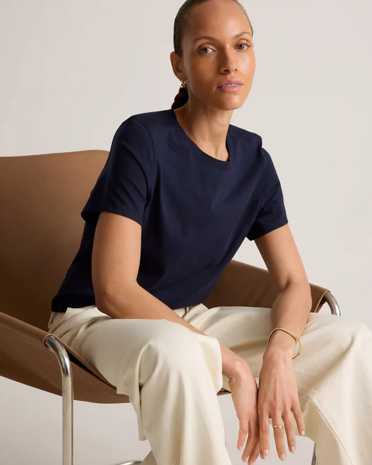 100% Organic Cotton Boxy Crewneck Tee (3-Pack)