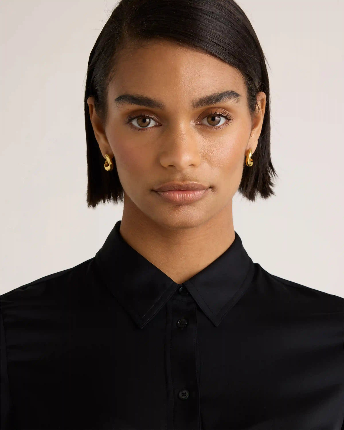 Washable Stretch Silk Blouse