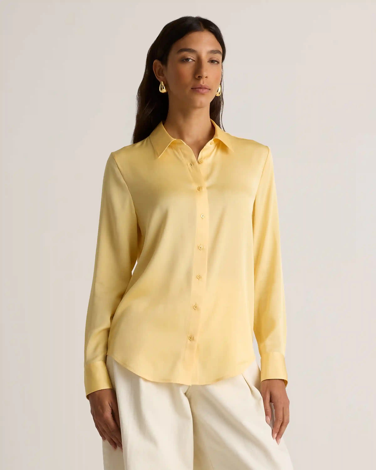 Washable Stretch Silk Blouse
