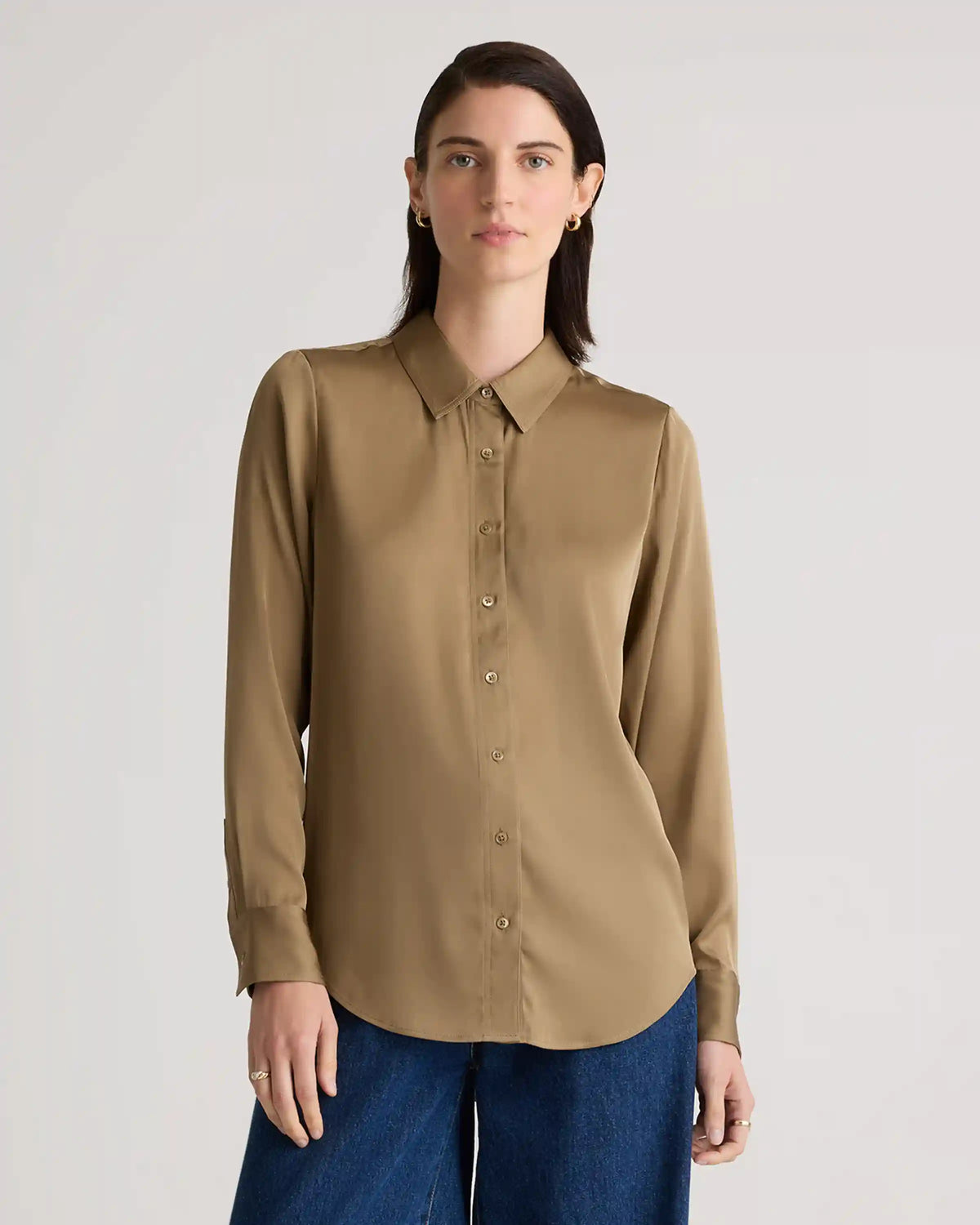 Washable Stretch Silk Blouse